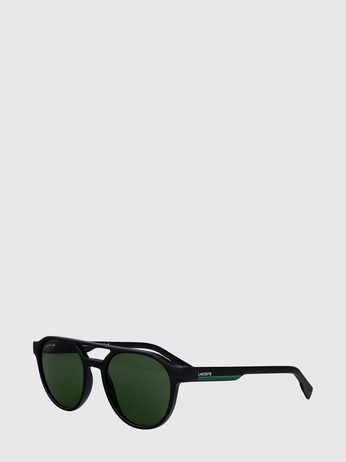 LACOSTE サングラス: Lacoste L6008SN アセテートサングラス, ブラック - Img 1