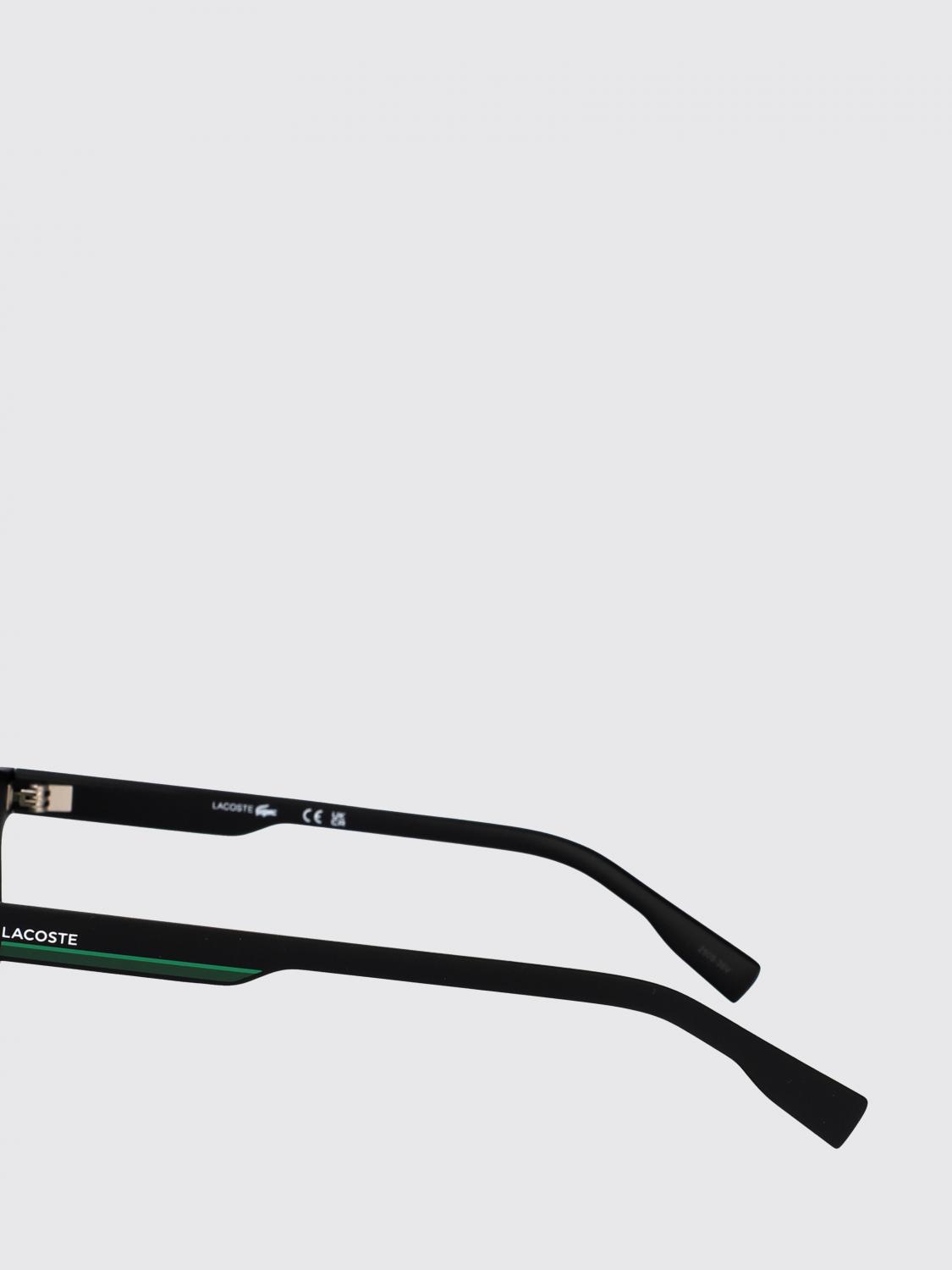 LACOSTE サングラス: Lacoste L6008SN アセテートサングラス, ブラック - Img 3