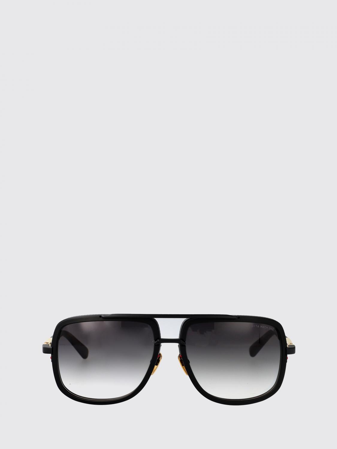 DITA サングラス: Dita Mach-One メタル&アセテートサングラス, ブラック - Img 2