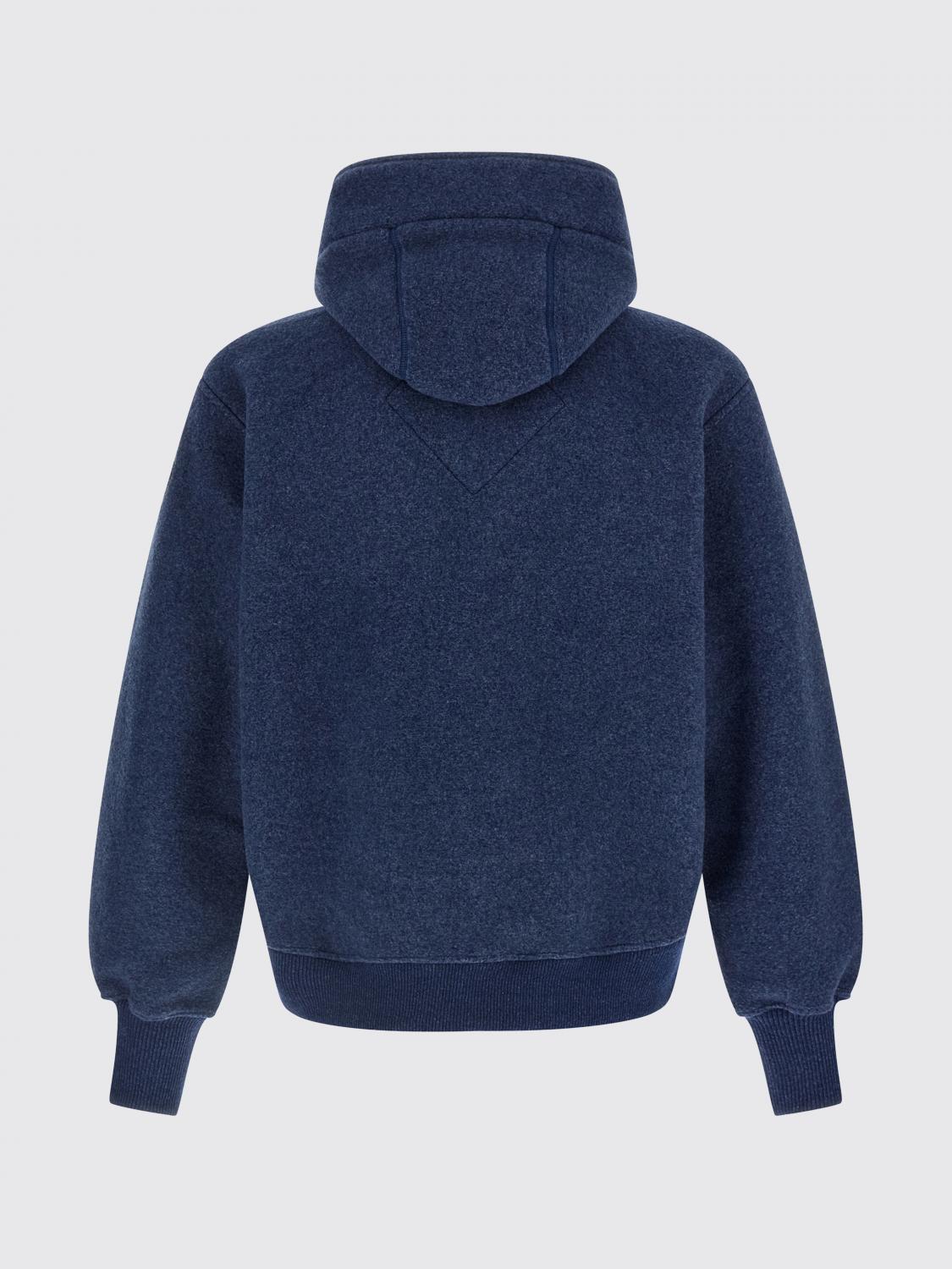 CANADA GOOSE FELPA: Felpa con cappuccio in misto lana Canada Goose, Blue - Img 3