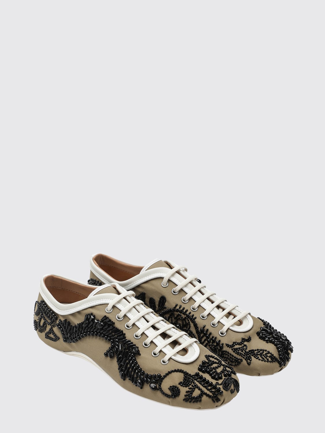 DRIES VAN NOTEN スニーカー: スニーカー レディース Dries Van Noten, キャメル - Img 2