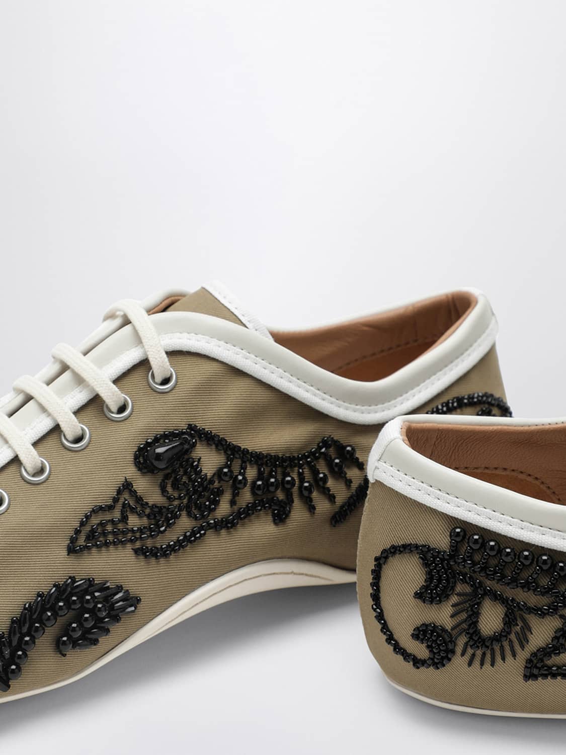 DRIES VAN NOTEN スニーカー: スニーカー レディース Dries Van Noten, キャメル - Img 4