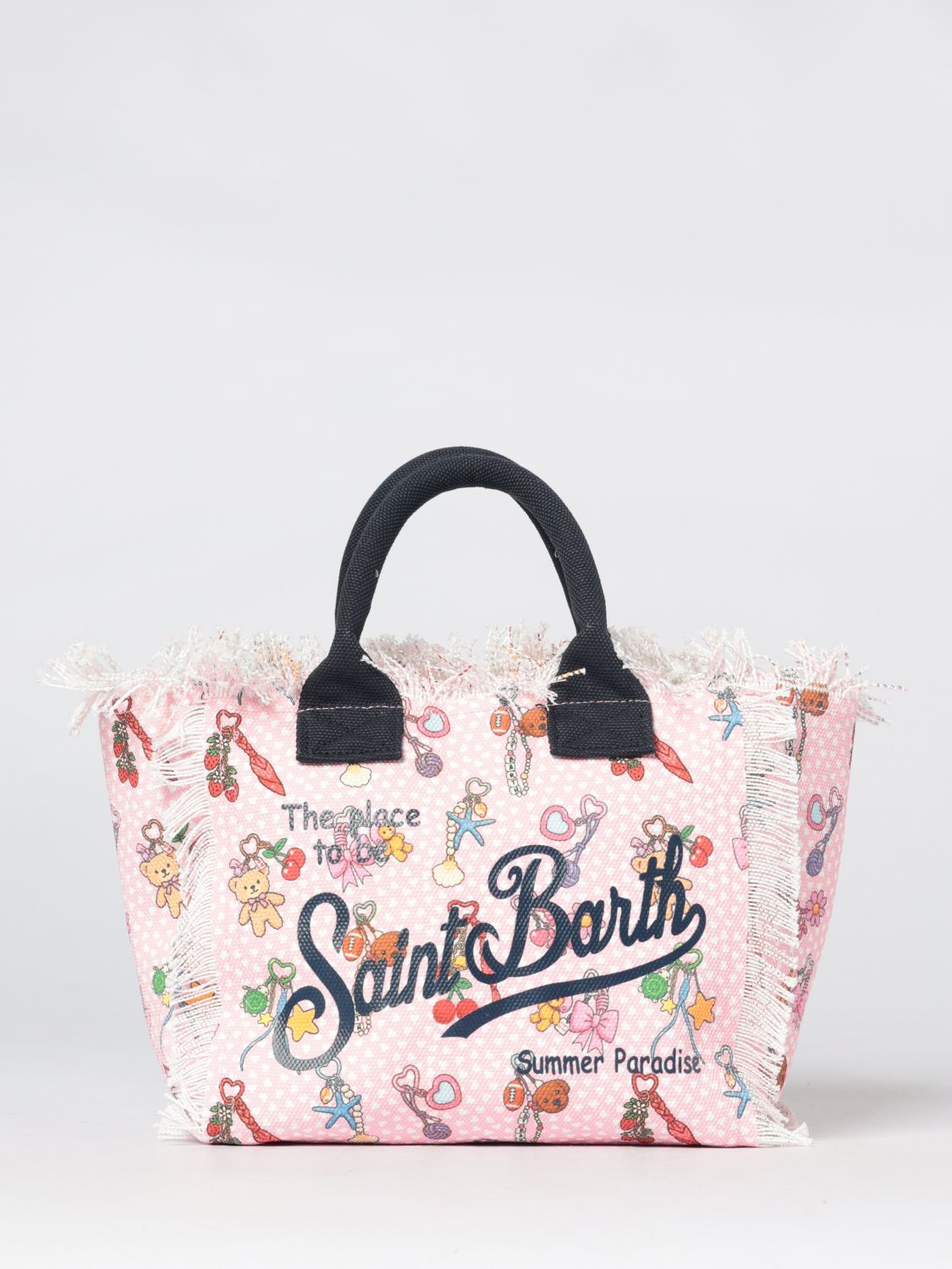 MC2 SAINT BARTH TASCHE: Tasche kinder Mc2 Saint Barth, Baby Pink - Img 1