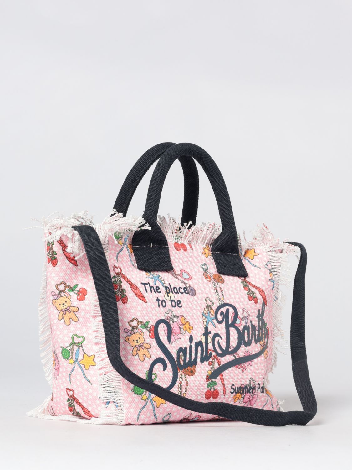 MC2 SAINT BARTH TASCHE: Tasche kinder Mc2 Saint Barth, Baby Pink - Img 2