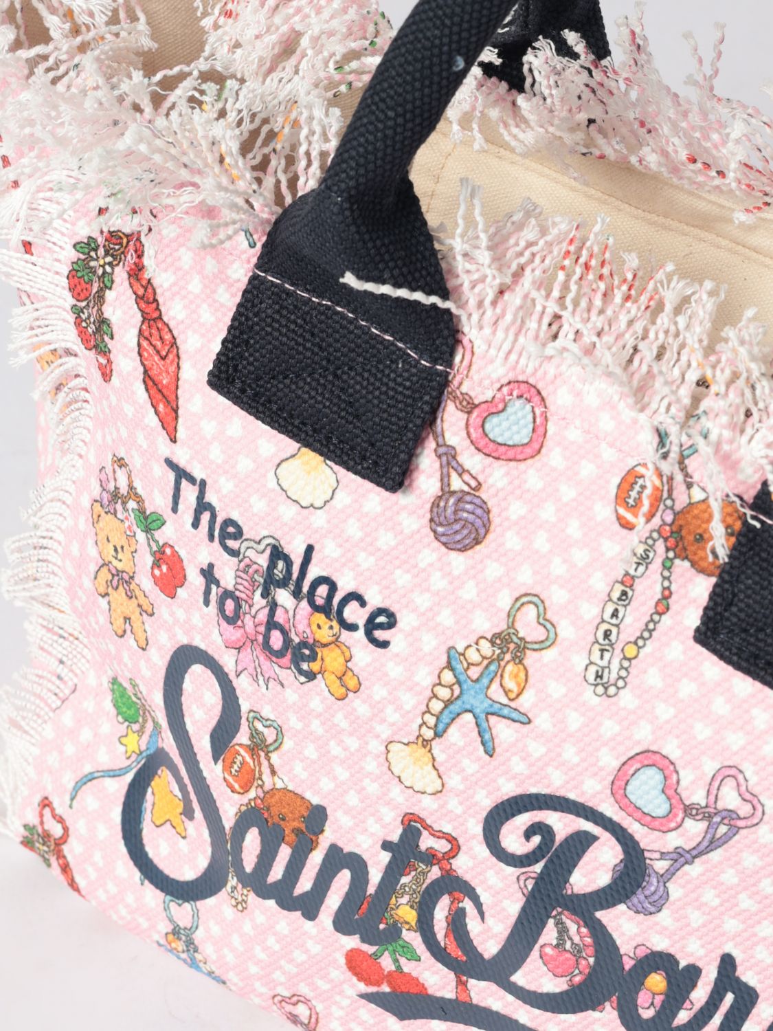 MC2 SAINT BARTH TASCHE: Tasche kinder Mc2 Saint Barth, Baby Pink - Img 3