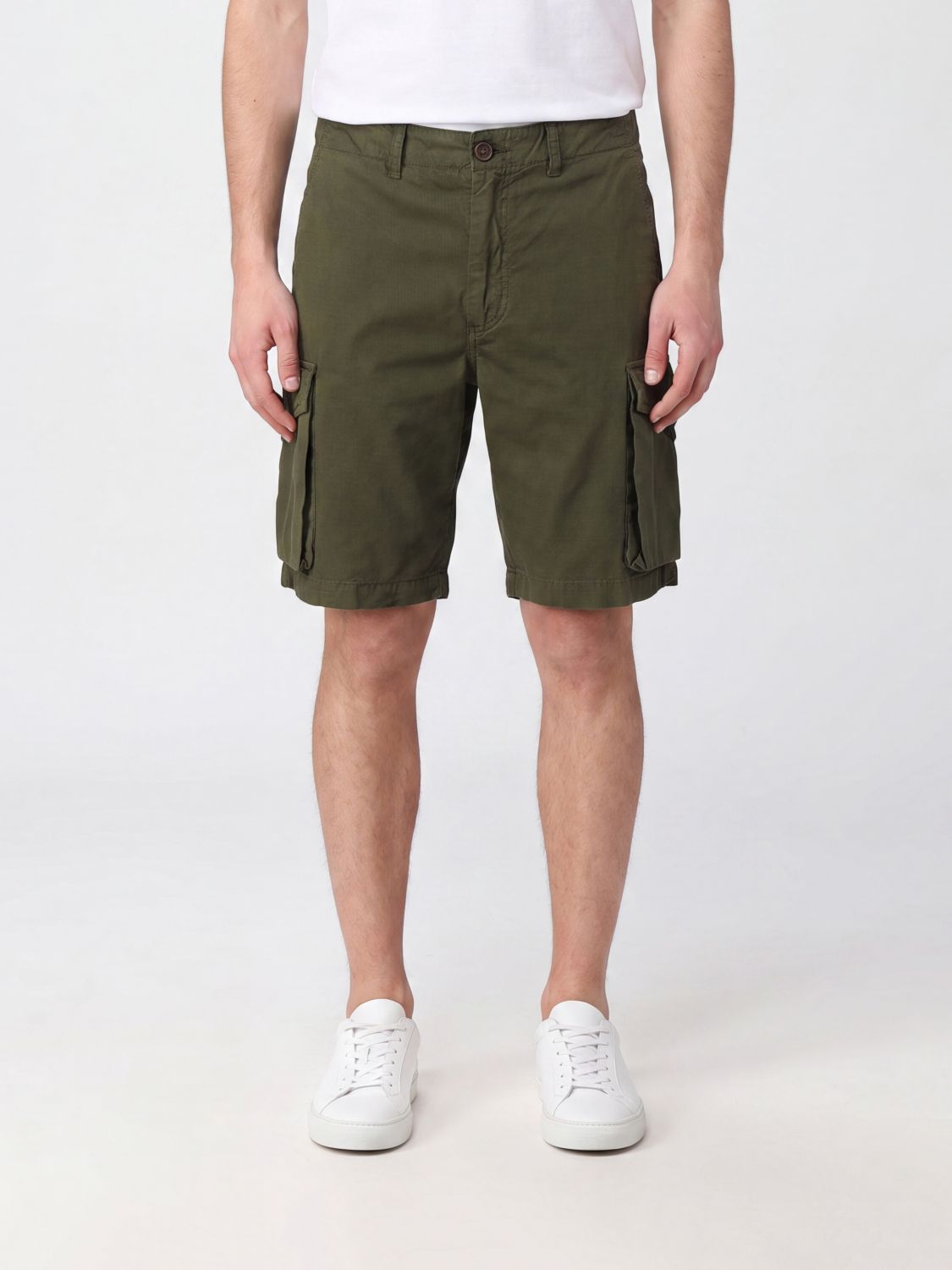 SEBAGO SHORTS: Pants men Sebago, Green - Img 1