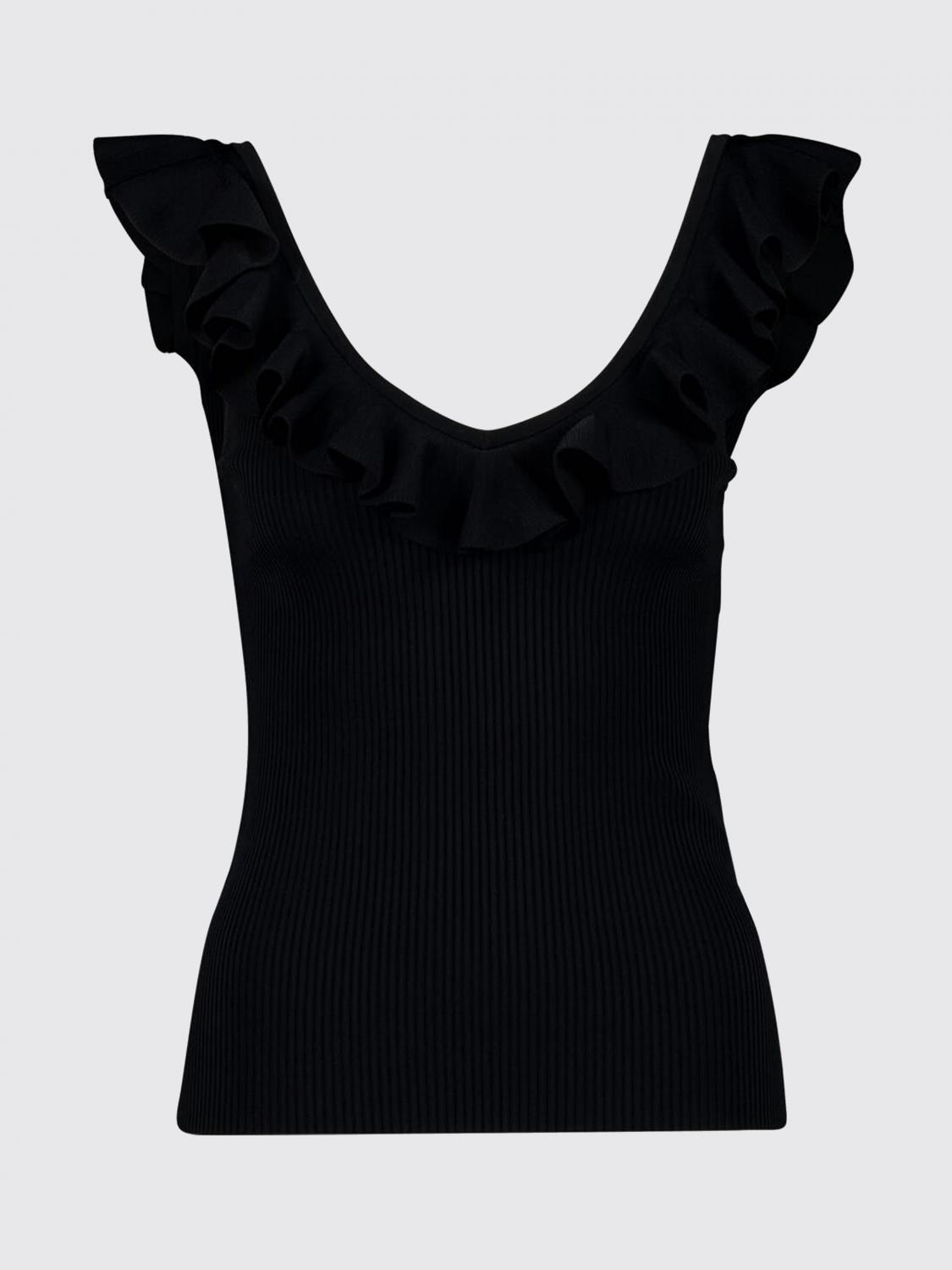 ZIMMERMANN TOP: Top Awaken Zimmermann in viscosa, Nero - Img 3