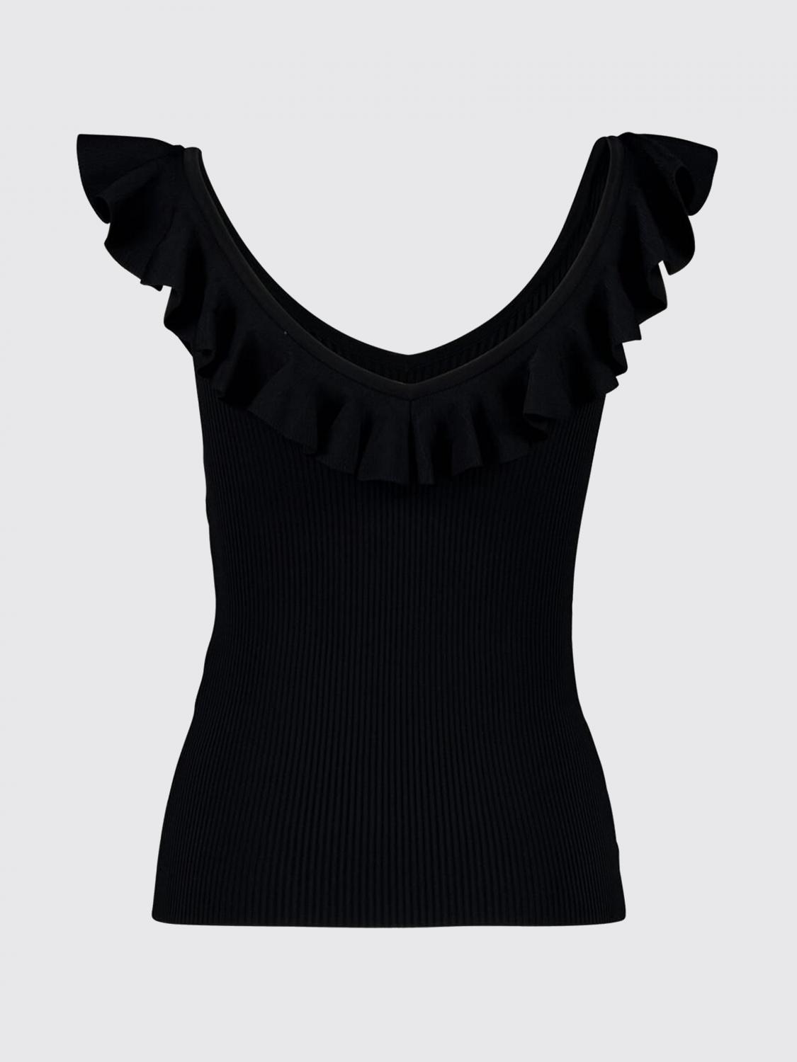ZIMMERMANN TOP: Top Awaken Zimmermann in viscosa, Nero - Img 4