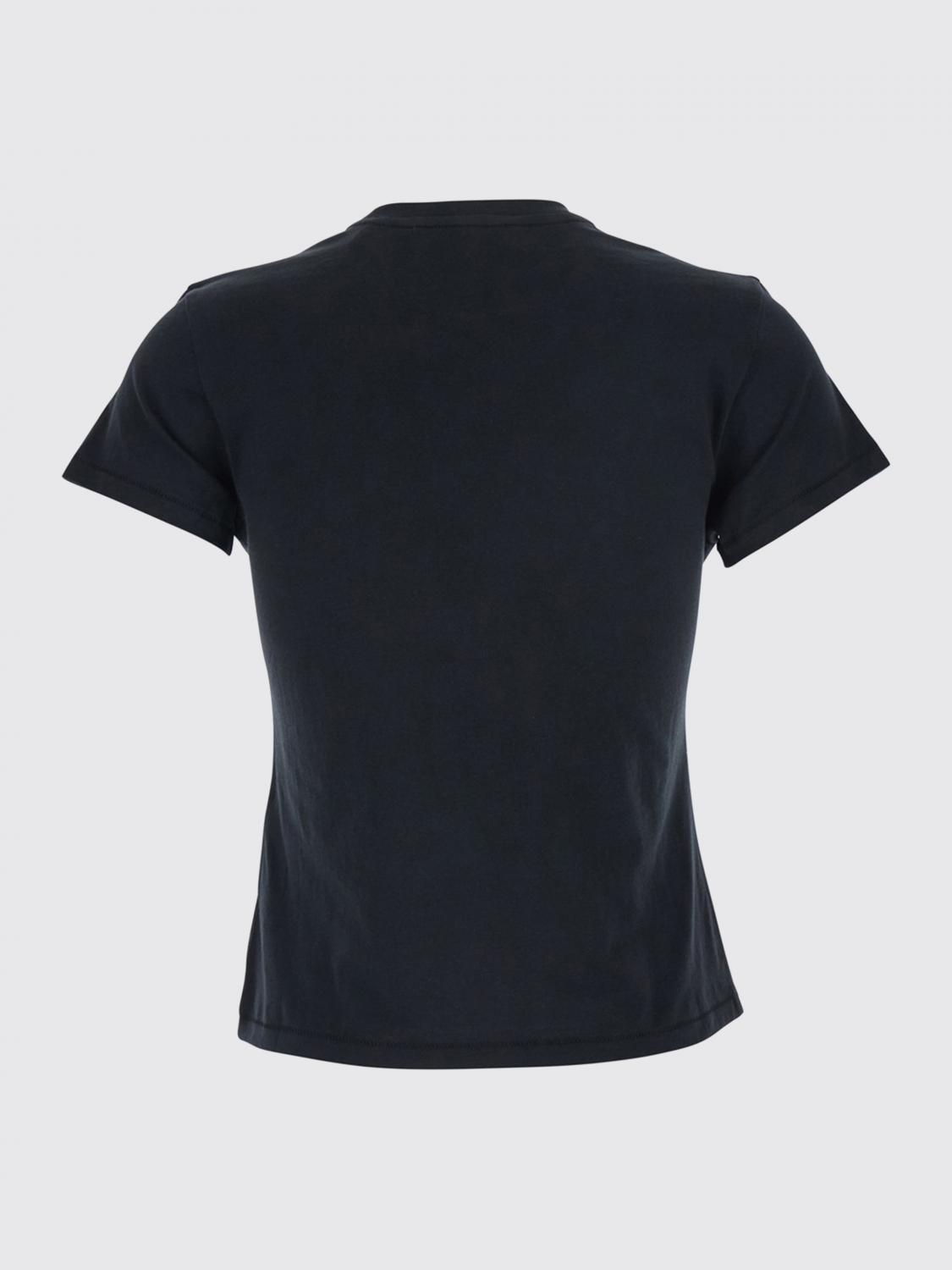 FRAME T-SHIRTS: T-shirt in cotone Frame, Nero - Img 3