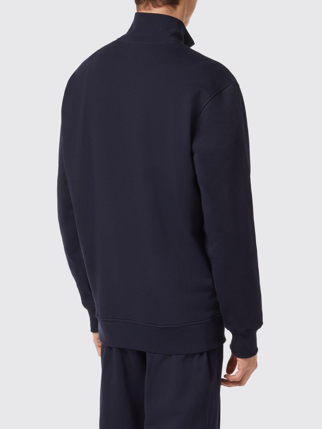 BILLIONAIRE SUDADERA: Sudadera Billionaire de algodón con logo, Azul Oscuro - Img 2