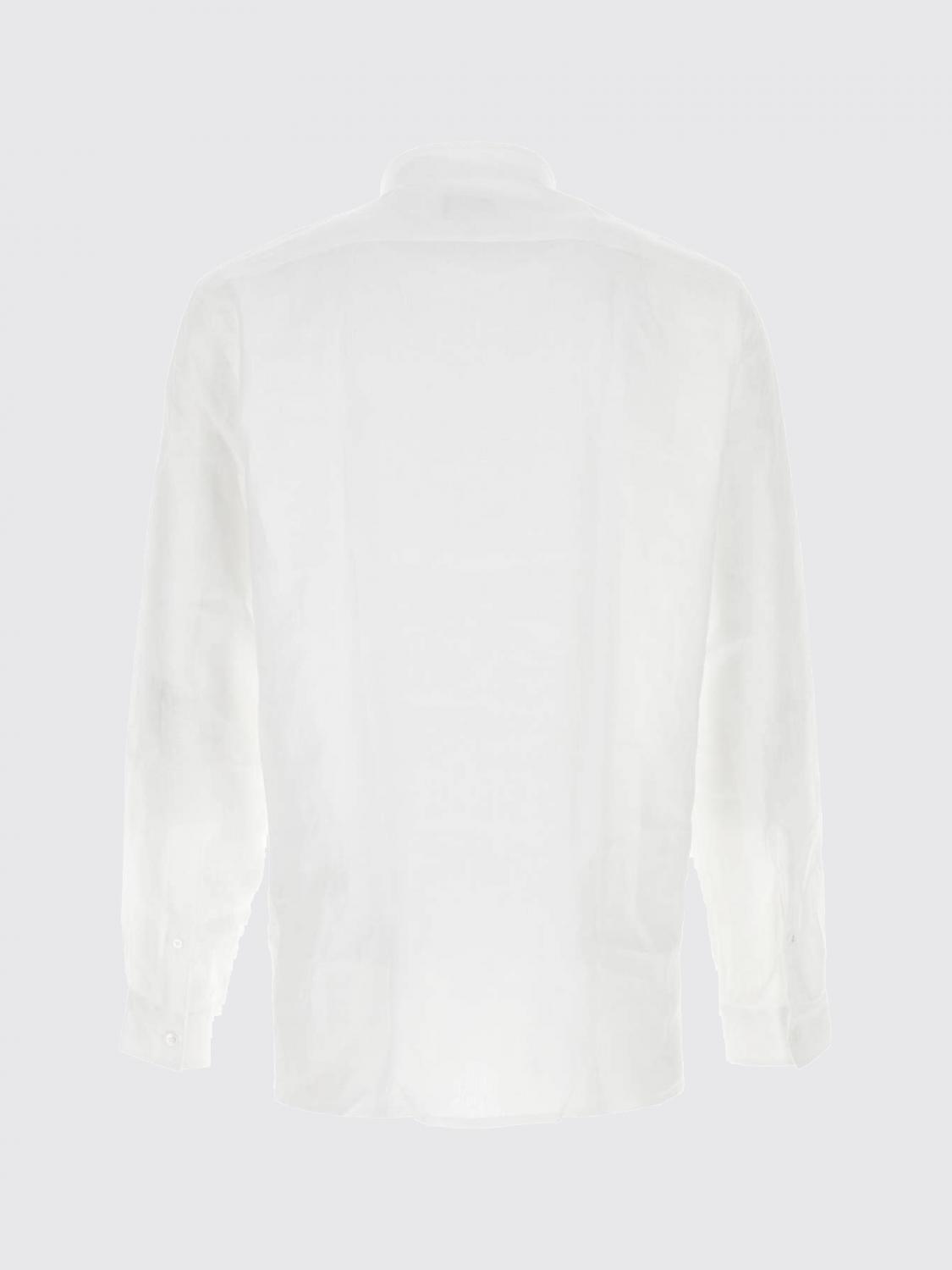 ZEGNA CAMICIA: Camicia Zegna in lino , Bianco - Img 3