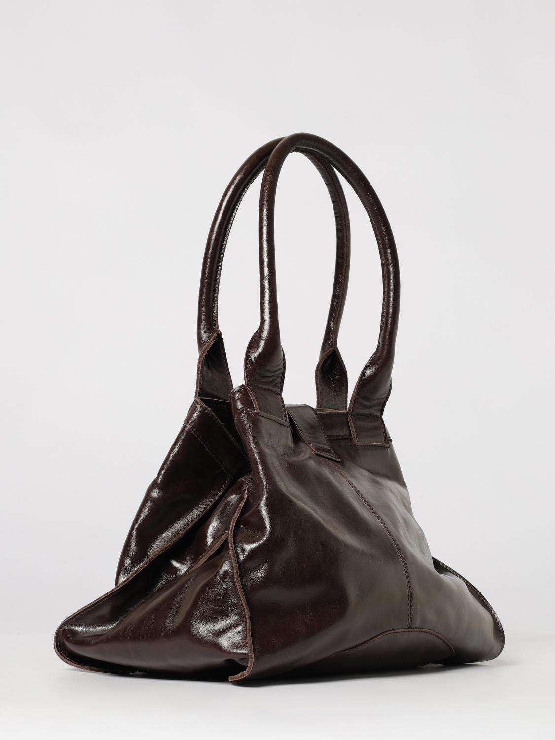 PALOMA WOOL BORSA A MANO: Borsa Guida Paloma Wool in pelle, Marrone - Img 2