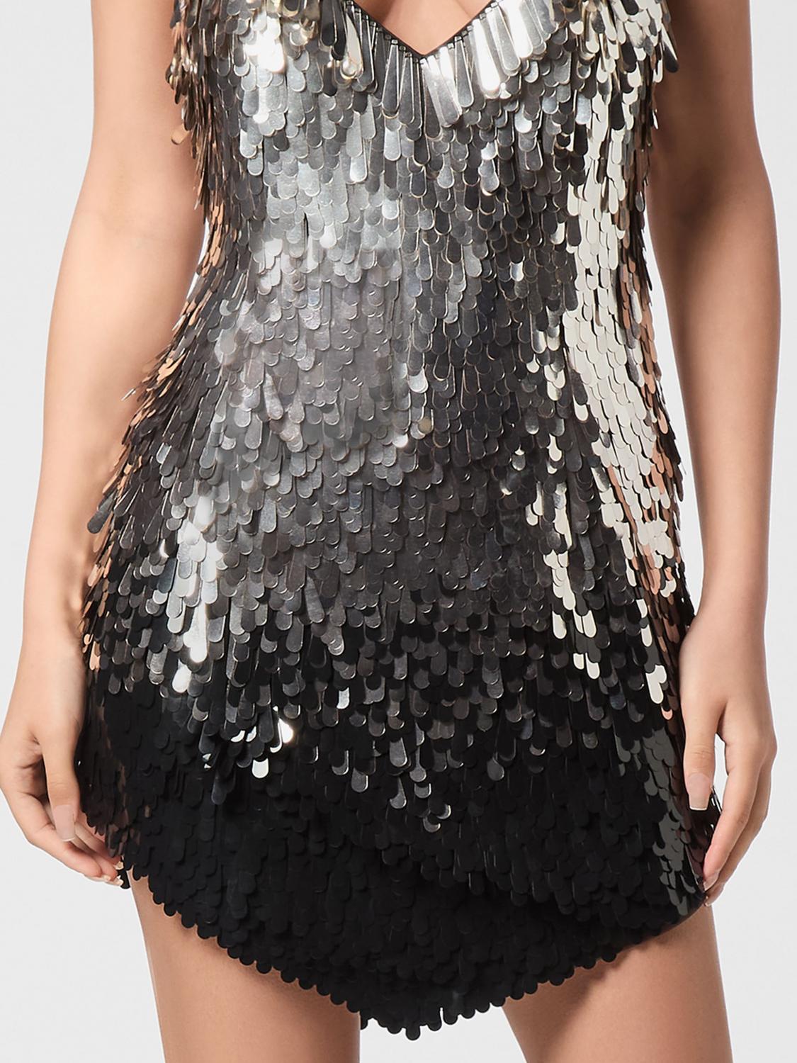 PHILIPP PLEIN ABITO: Abito donna Philipp Plein, Nero - Img 4