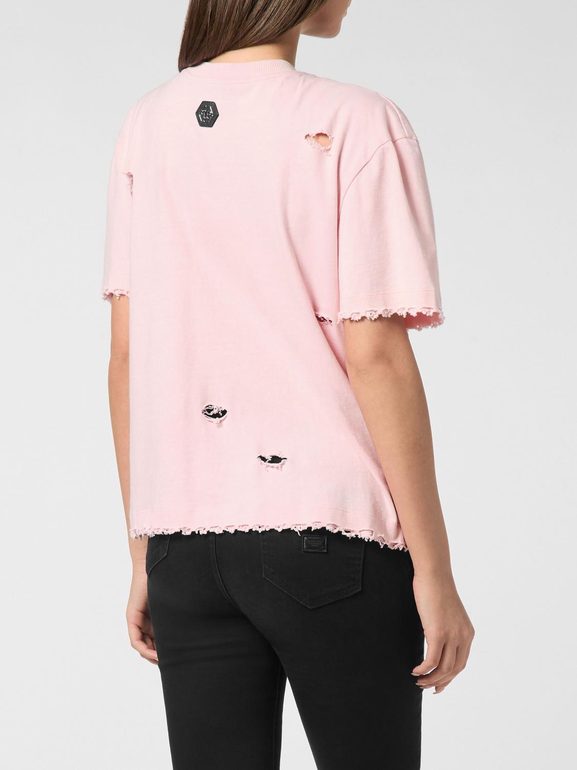 PHILIPP PLEIN CAMISETA: Camiseta mujer Philipp Plein, Fucsia - Img 2
