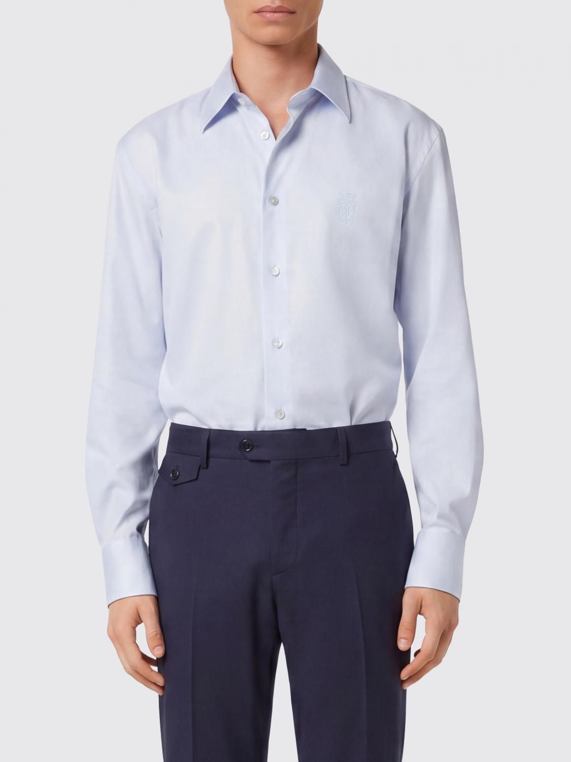 BILLIONAIRE CAMICIA: Camicia classica Billionaire in cotone , Turchese - Img 1