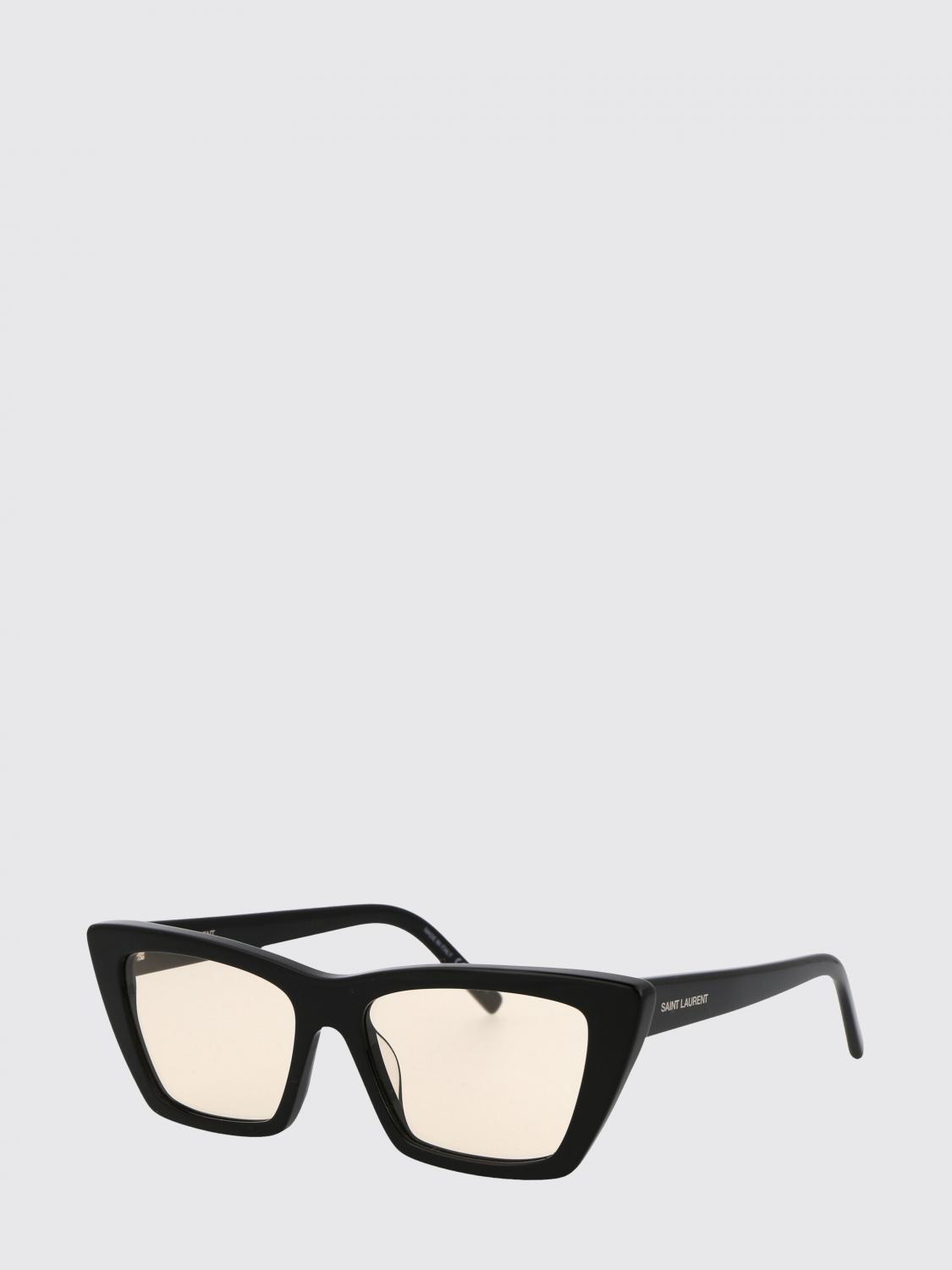 SAINT LAURENT OCCHIALI DA SOLE: Occhiali da sole SL 276 Saint Laurent in acetato , Nero - Img 1