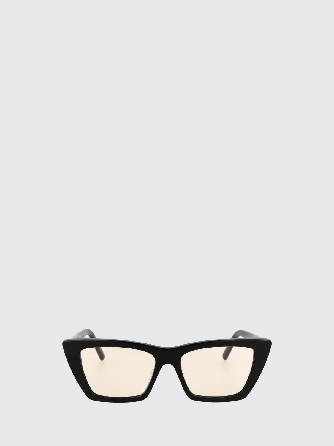 SAINT LAURENT OCCHIALI DA SOLE: Occhiali da sole SL 276 Saint Laurent in acetato , Nero - Img 2