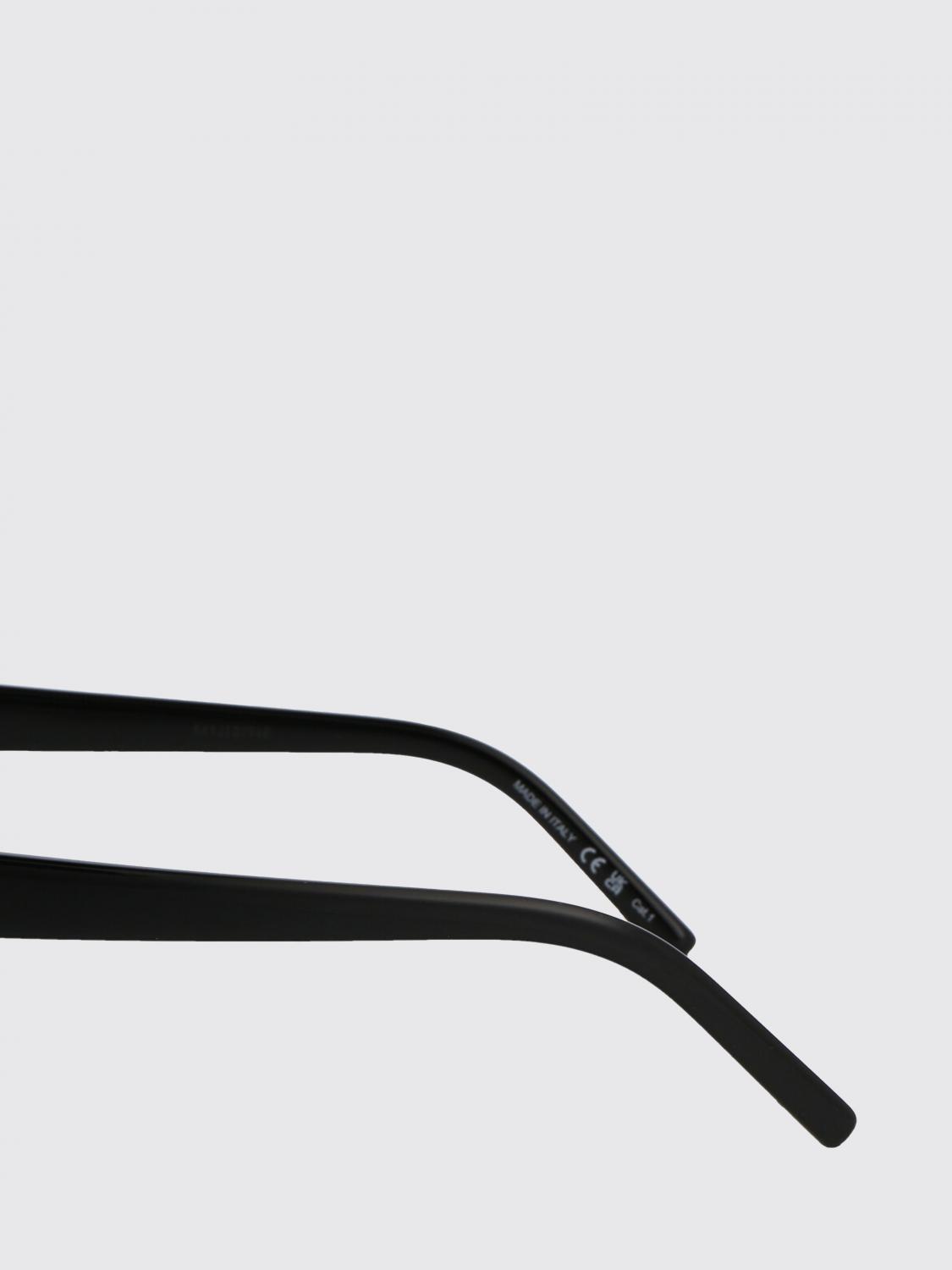 SAINT LAURENT OCCHIALI DA SOLE: Occhiali da sole SL 276 Saint Laurent in acetato , Nero - Img 3