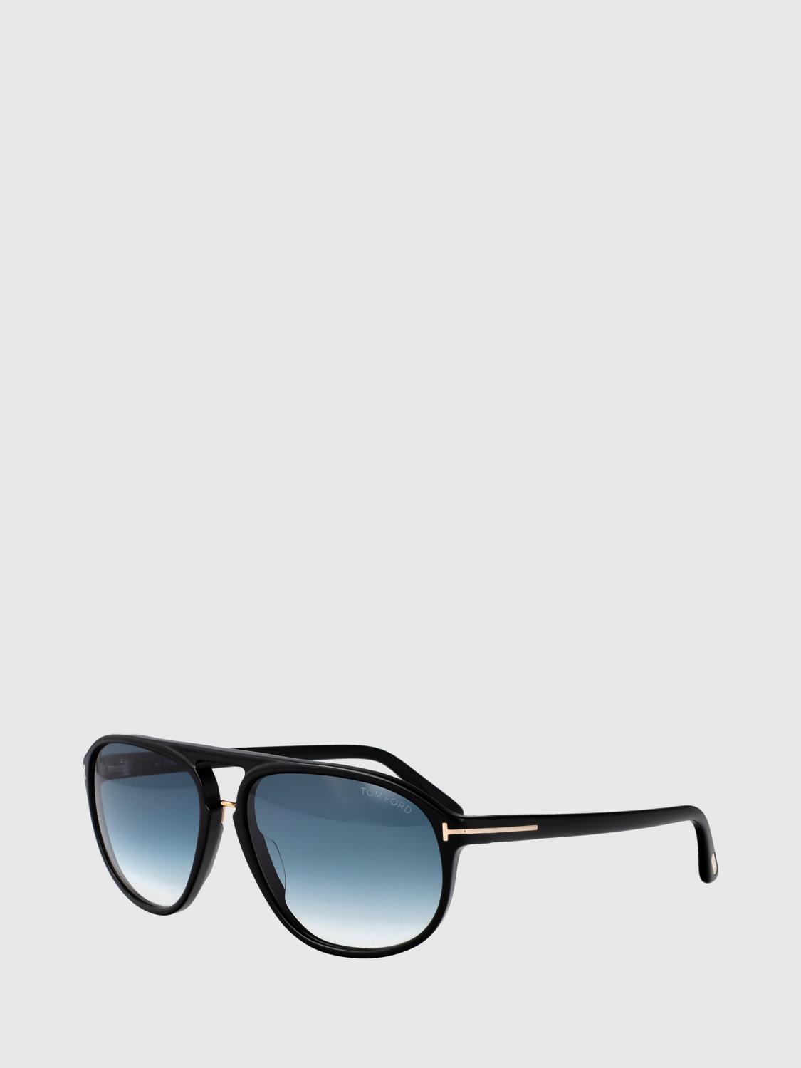 TOM FORD サングラス: Tom Ford FT0447 アセテートサングラス, ブラック - Img 1