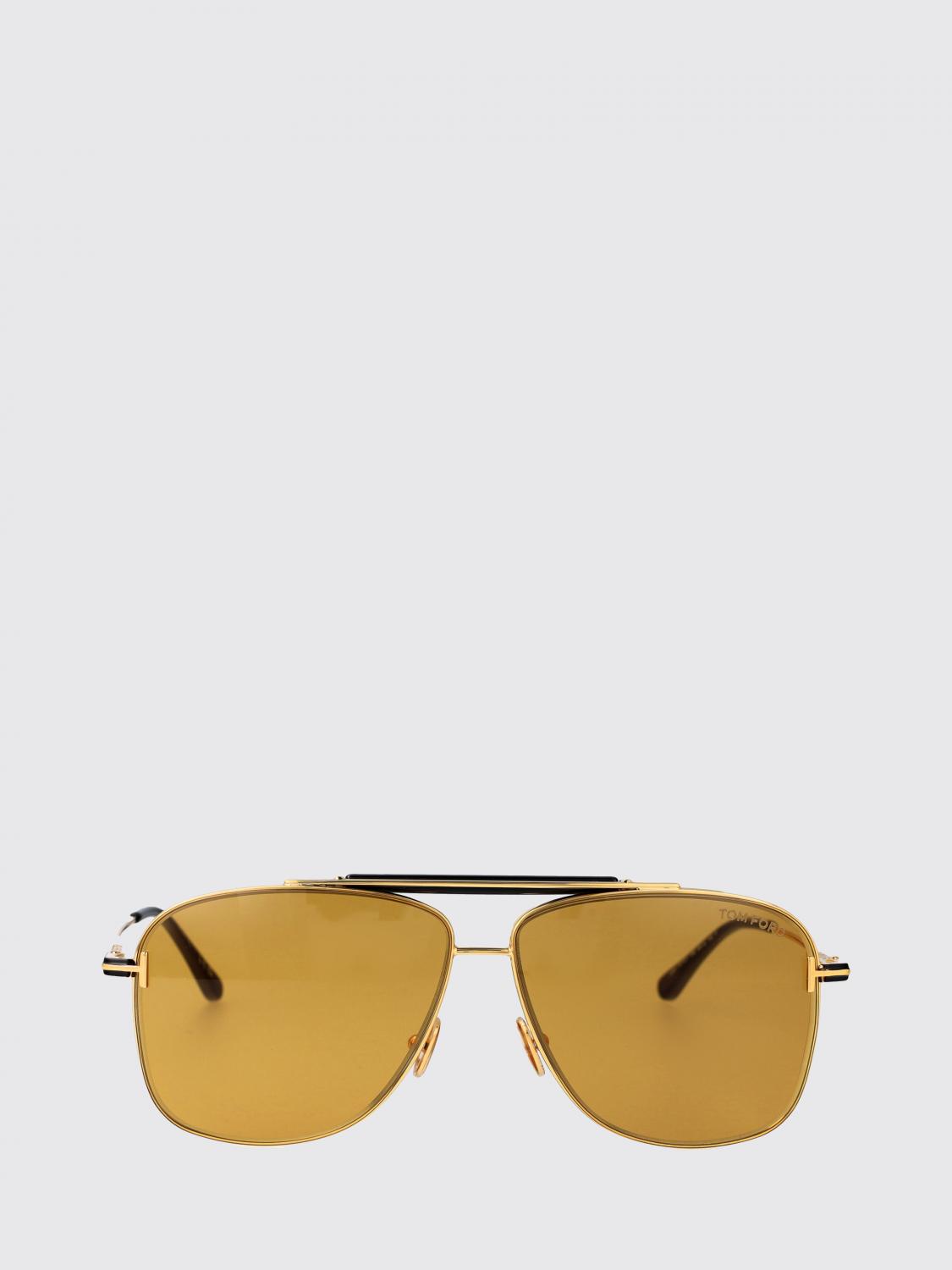 TOM FORD サングラス: Tom Ford FT1017 メタルサングラス, ブラウン - Img 2