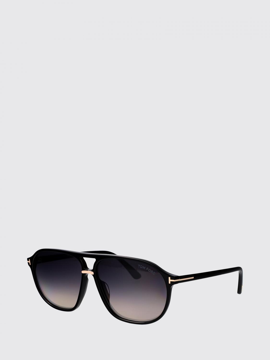 TOM FORD サングラス: Tom Ford FT1026 アセテートサングラス, ブラック - Img 1
