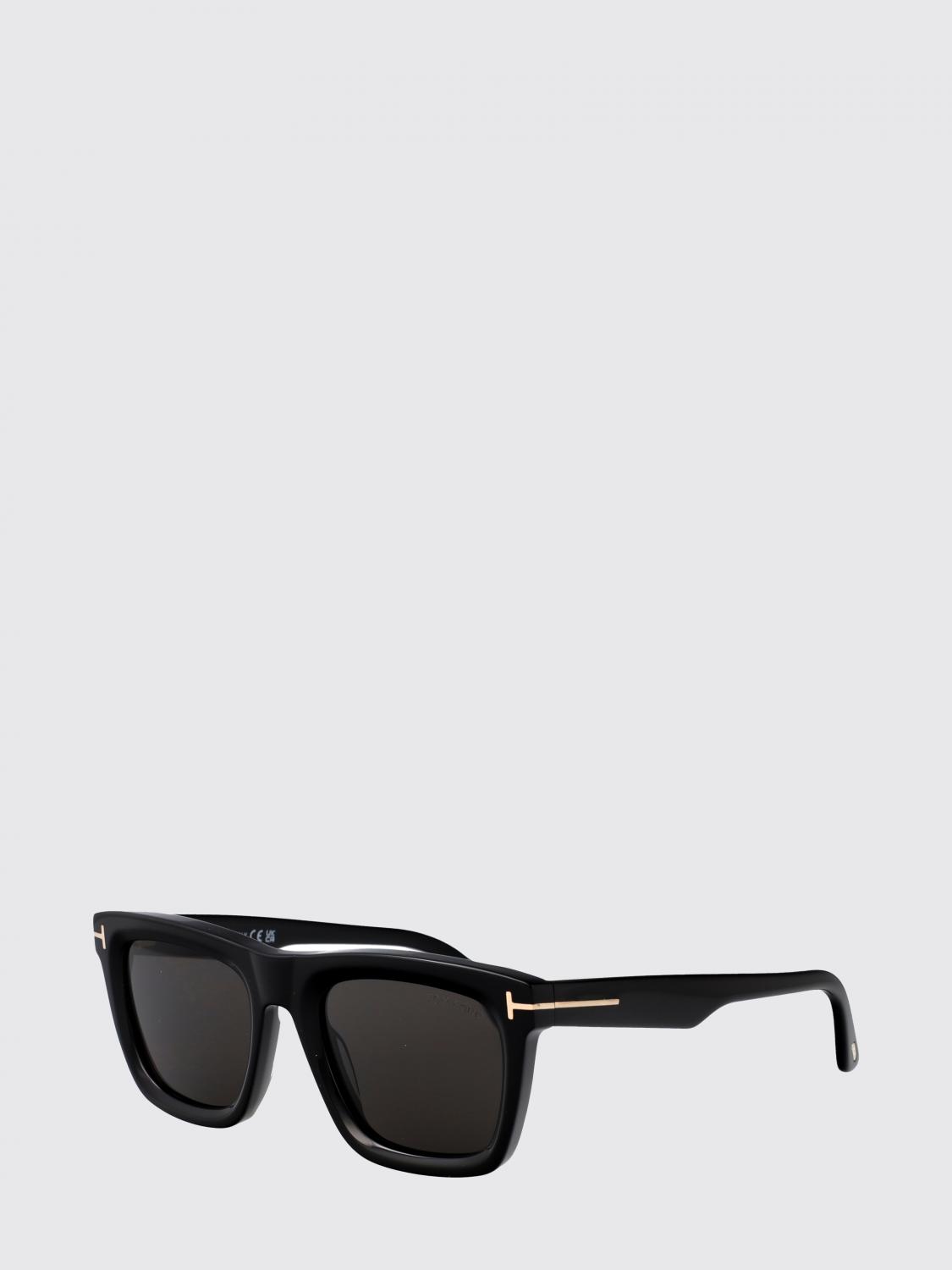 TOM FORD サングラス: Tom Ford FT1207 アセテートサングラス, ブラック - Img 1
