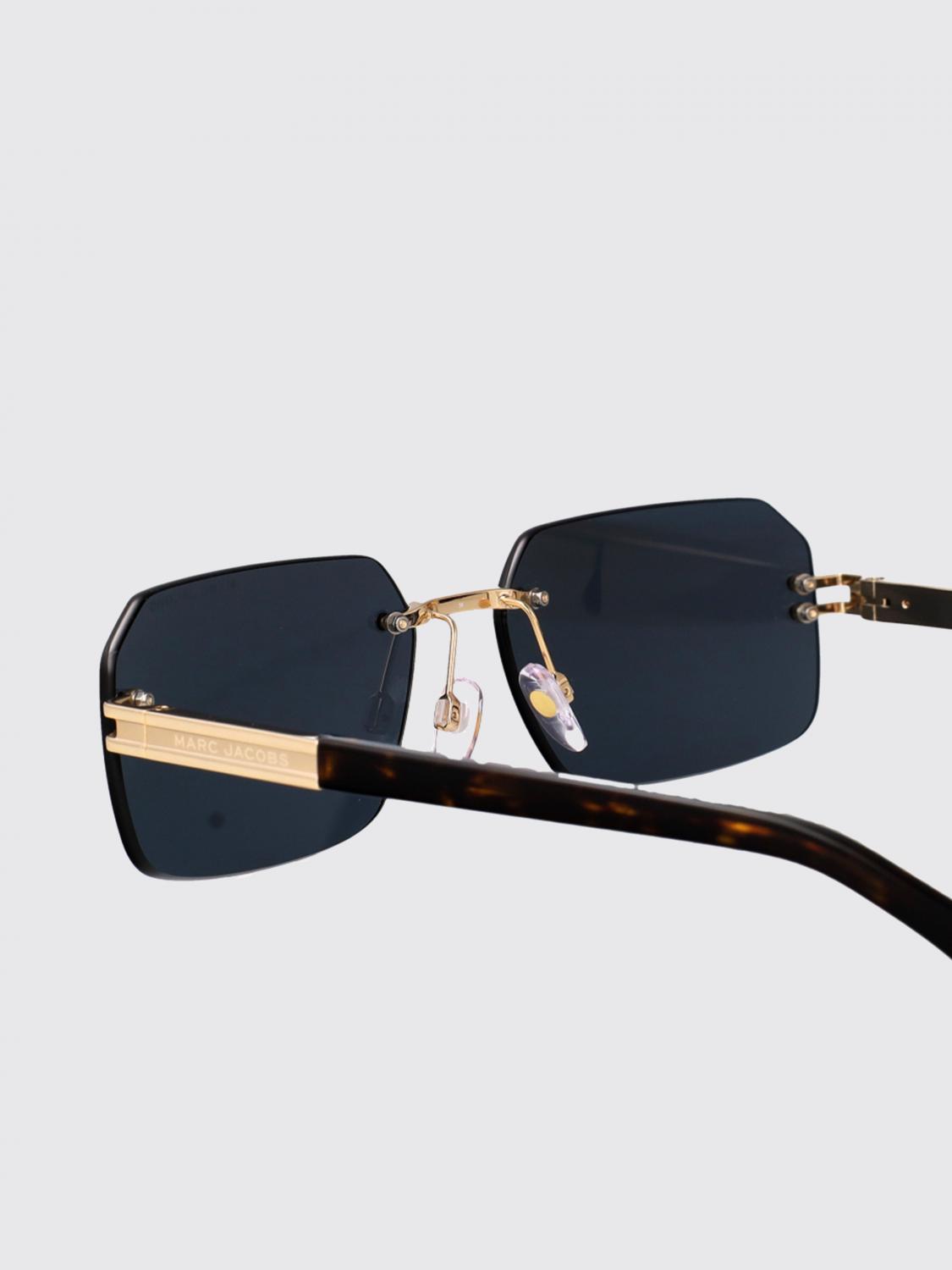 MARC JACOBS サングラス: Marc Jacobs MARC902/Sアセテート&メタルサングラス, ゴールド - Img 4
