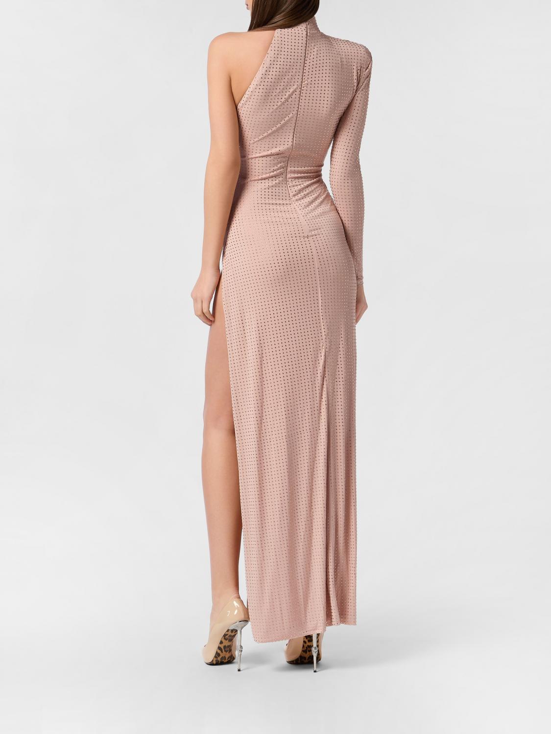 PHILIPP PLEIN ABITO: Abito donna Philipp Plein, Rosa - Img 2