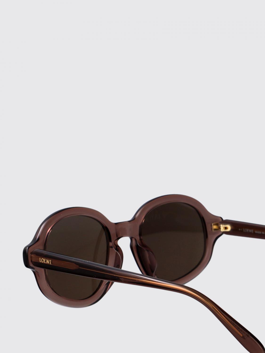 LOEWE GAFAS DE SOL: Gafas de sol LW40184U Loewe de acetato, Marrón - Img 4