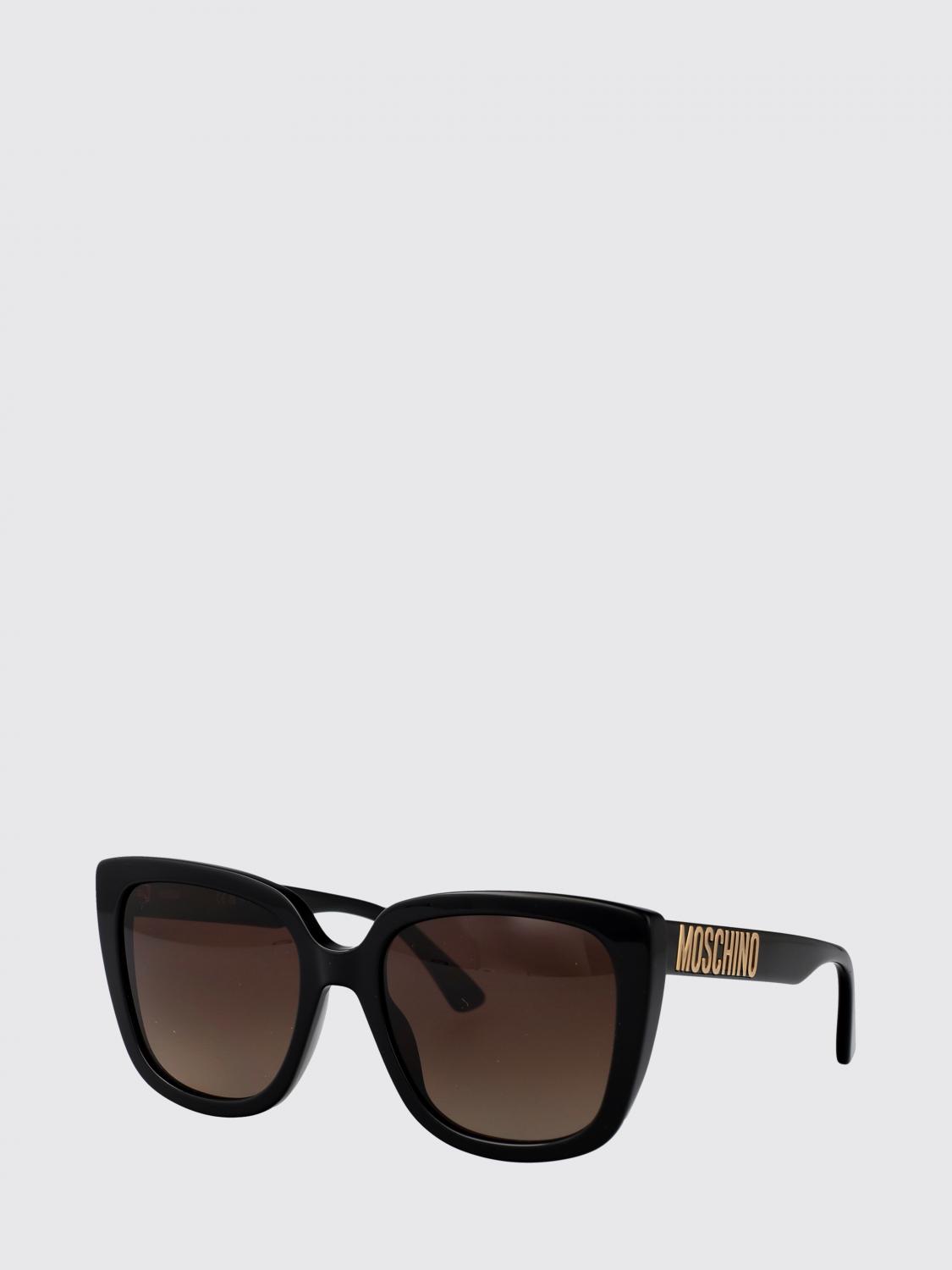 MOSCHINO OCCHIALI DA SOLE: Occhiali da sole MOS146/S Moschino in acetato , Nero - Img 1