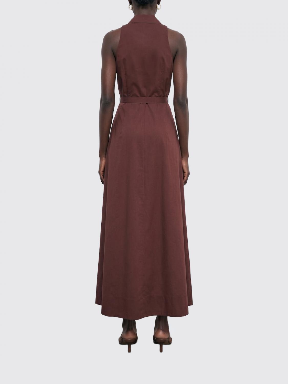 PATRIZIA PEPE VESTIDO: Vestido mujer Patrizia Pepe, Marrón - Img 2