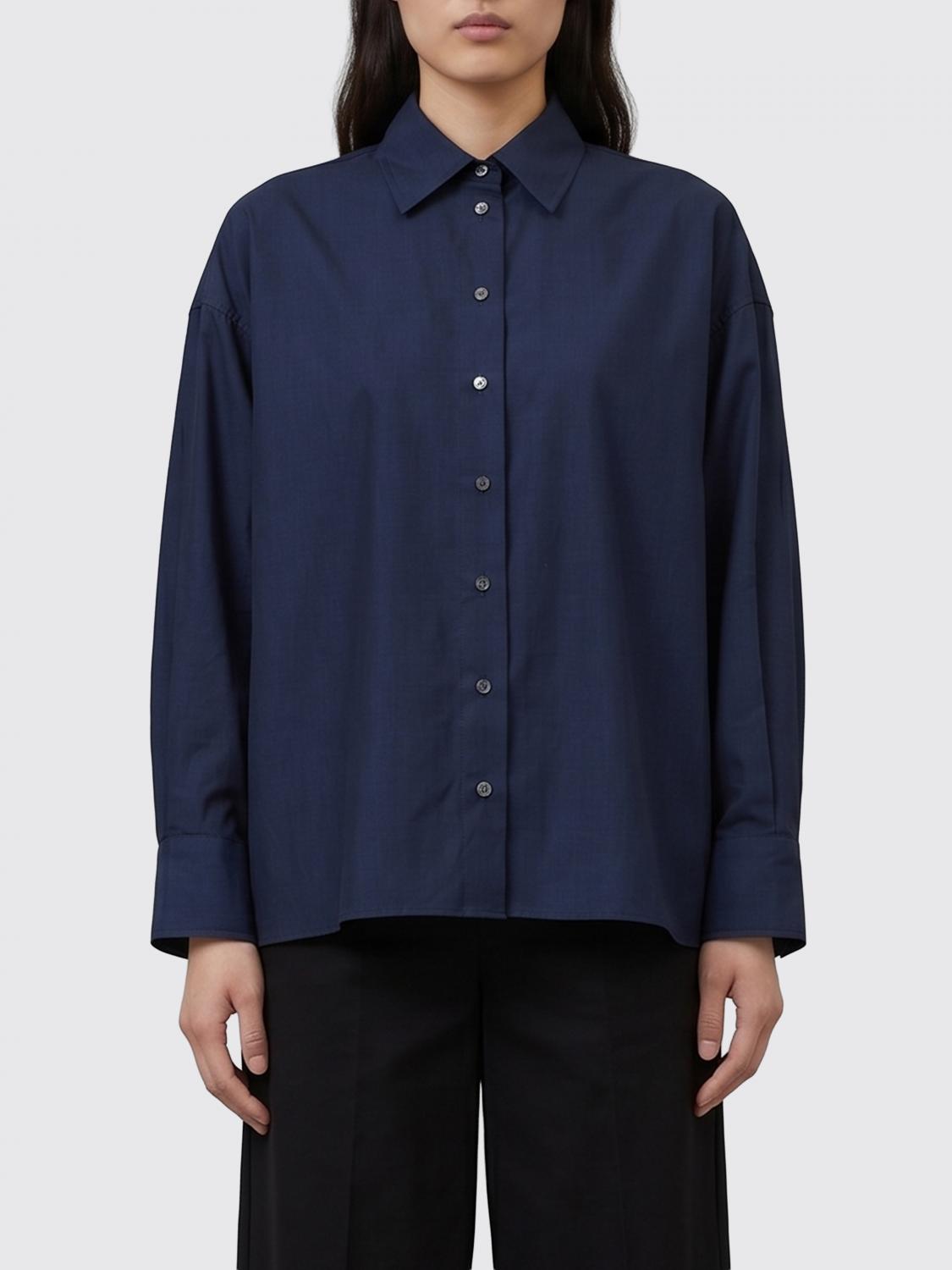 CLOSED CAMISA: Camisa mujer Closed, Azul Oscuro - Img 1