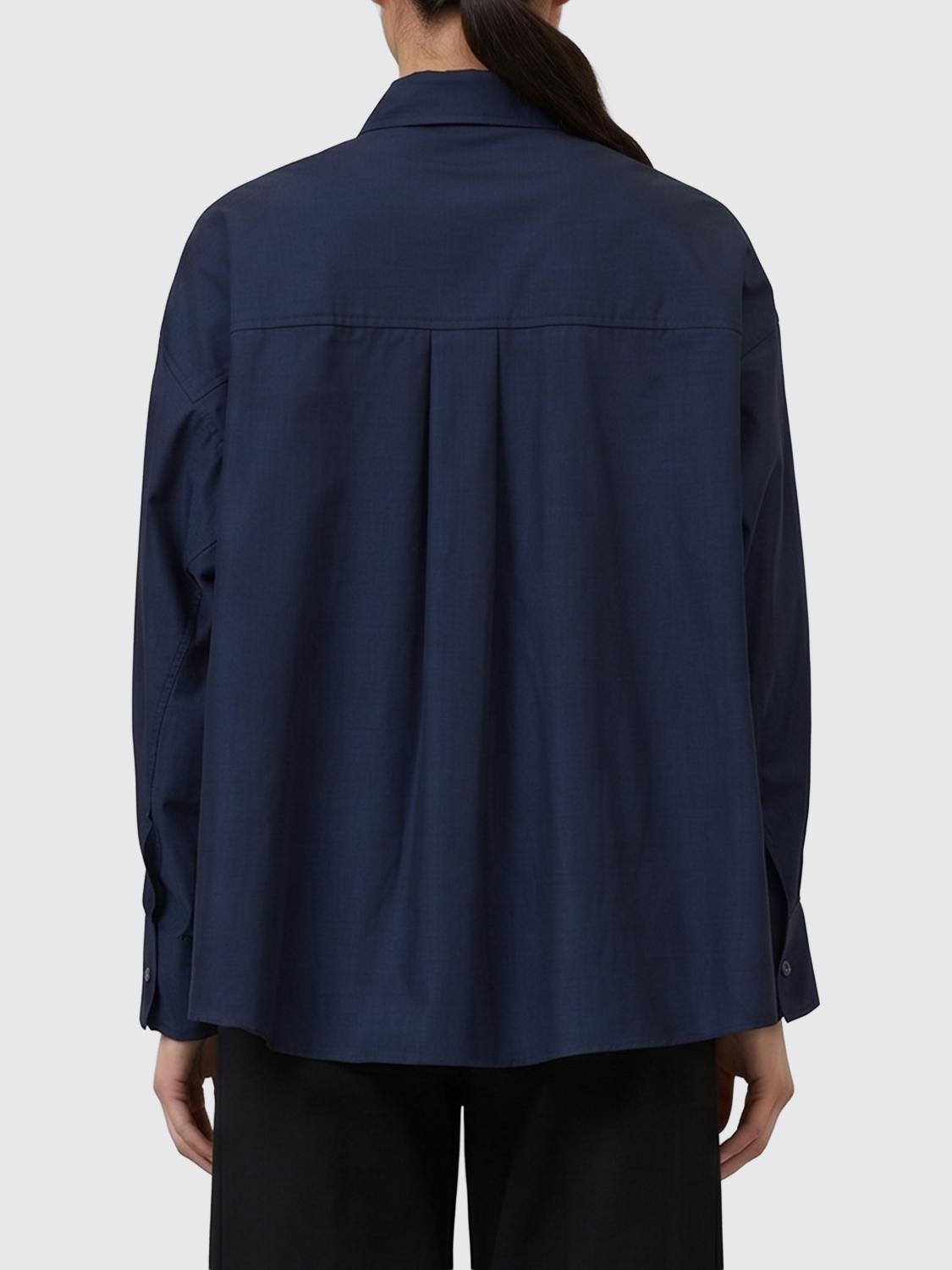 CLOSED CAMISA: Camisa mujer Closed, Azul Oscuro - Img 2
