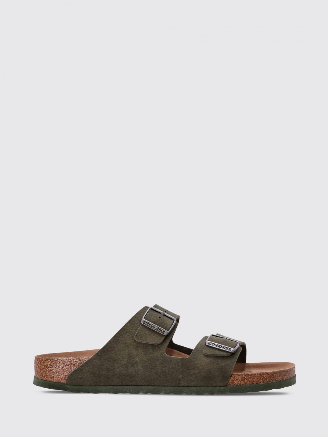 BIRKENSTOCK サンダル: Birkenstock スエードアリゾナサンダル, サンド - Img 1