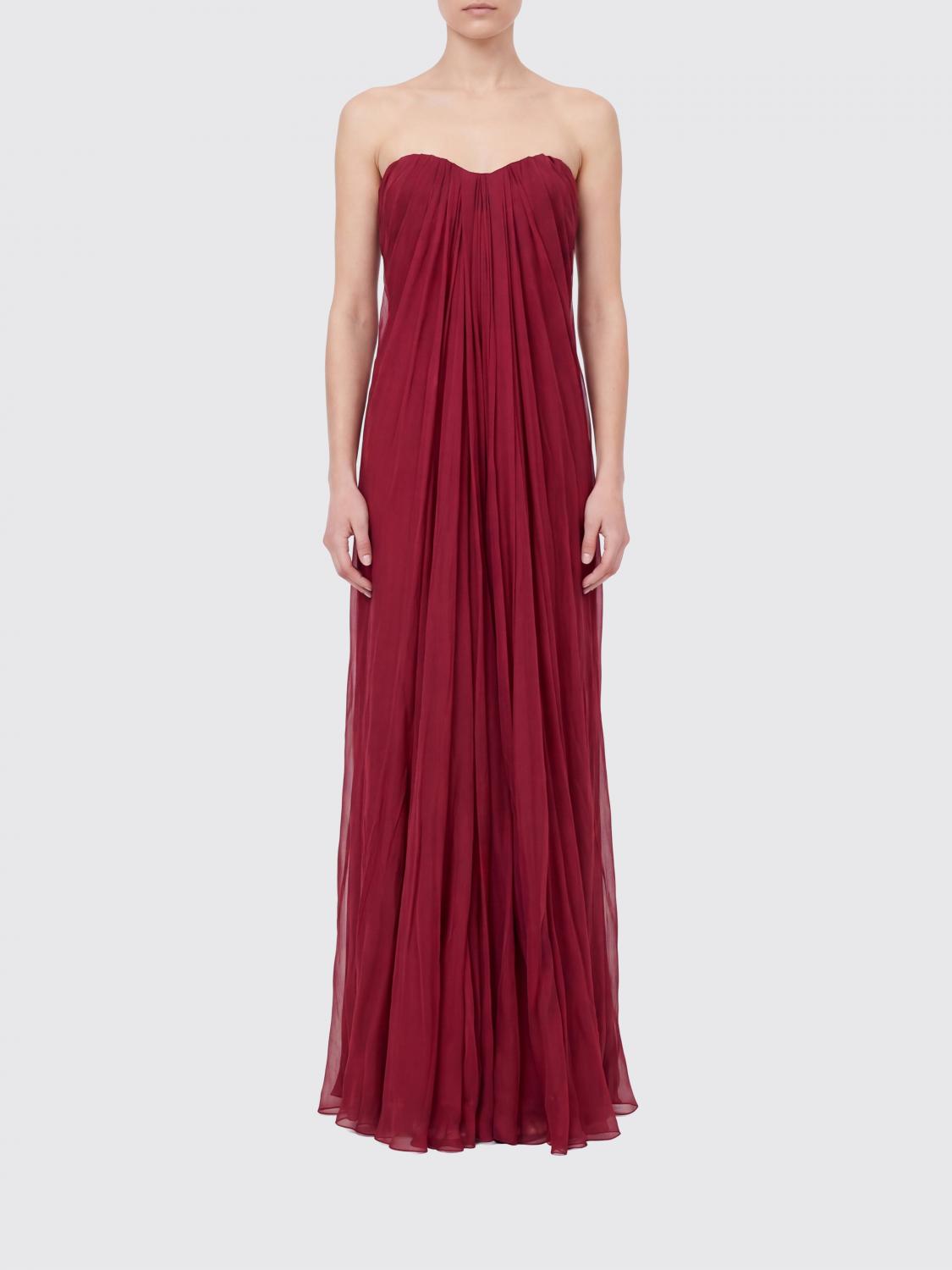 MCQUEEN KLEID: Seidenkleid McQueen, Blau - Img 1