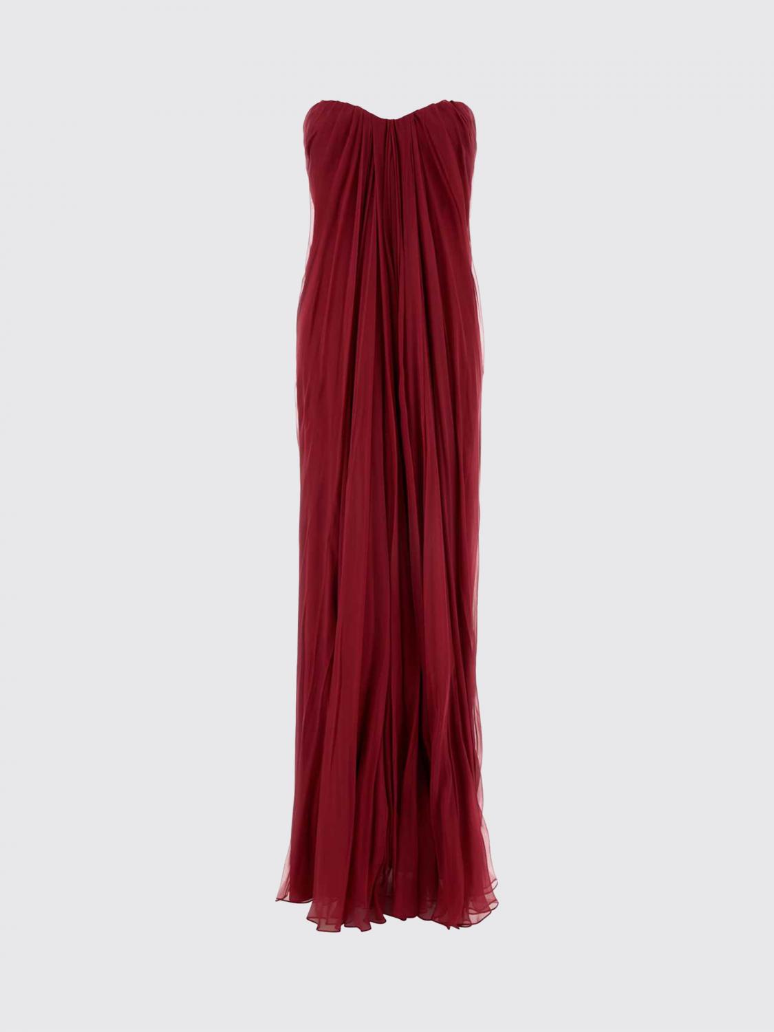 MCQUEEN KLEID: Seidenkleid McQueen, Blau - Img 2