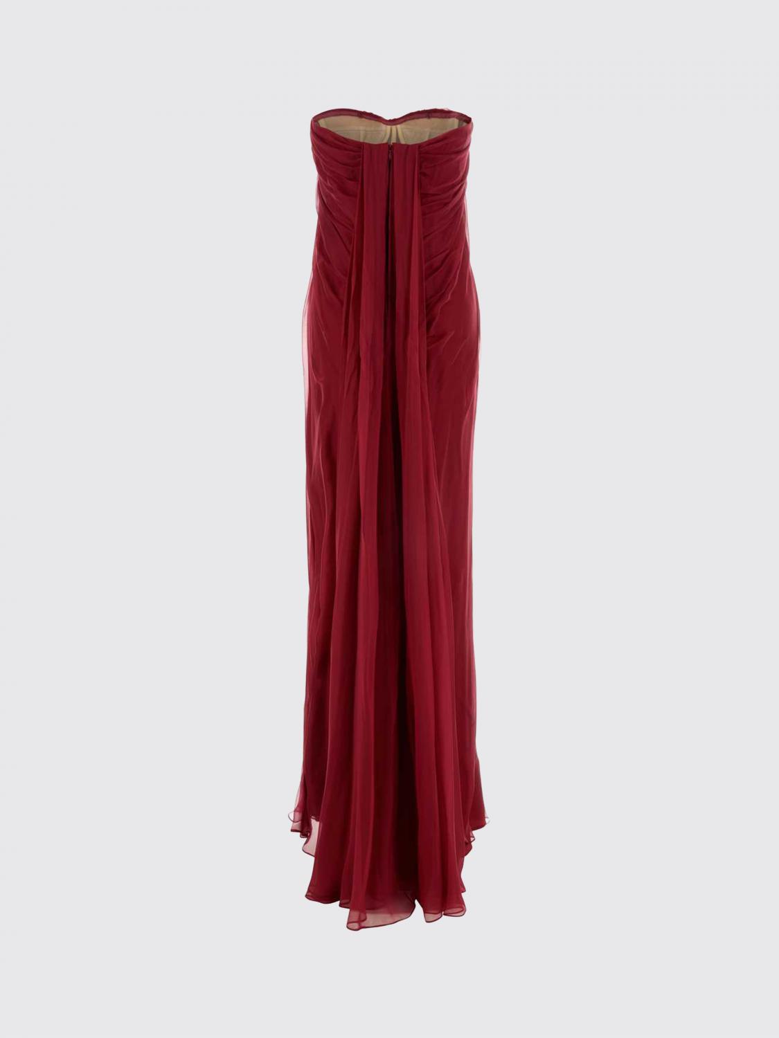 MCQUEEN KLEID: Seidenkleid McQueen, Blau - Img 3