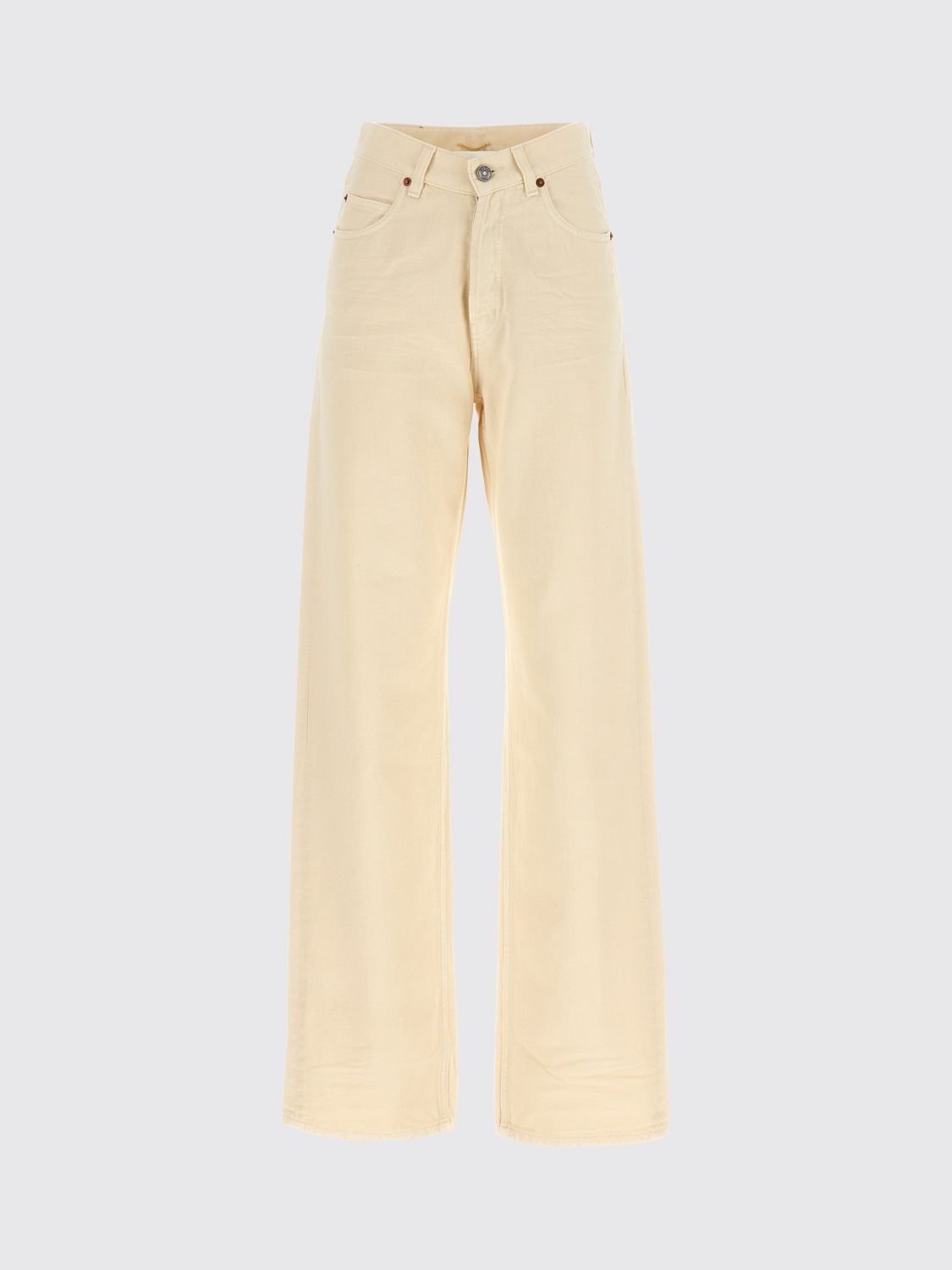 SAINT LAURENT VAQUEROS: Vaqueros mujer Saint Laurent, Beige - Img 2
