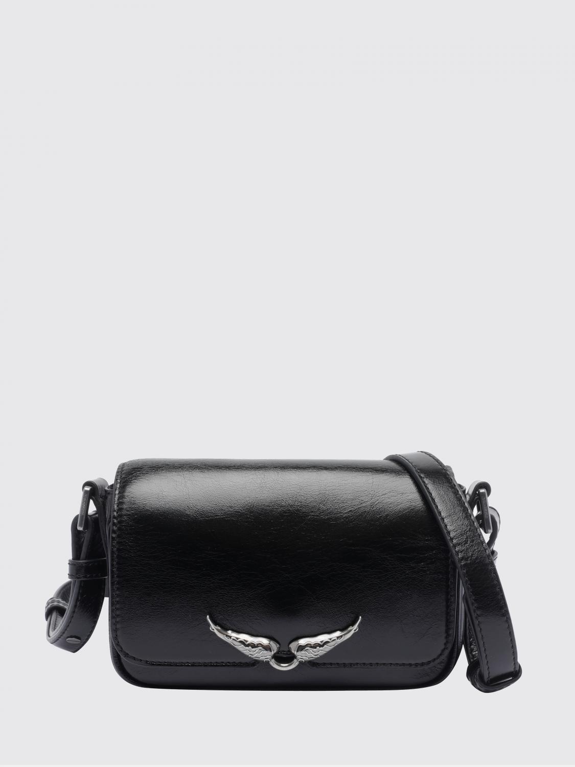 ZADIG & VOLTAIRE BORSA MINI: Borsa Le Zazi Zadig & Voltaire in pelle, Nero - Img 1