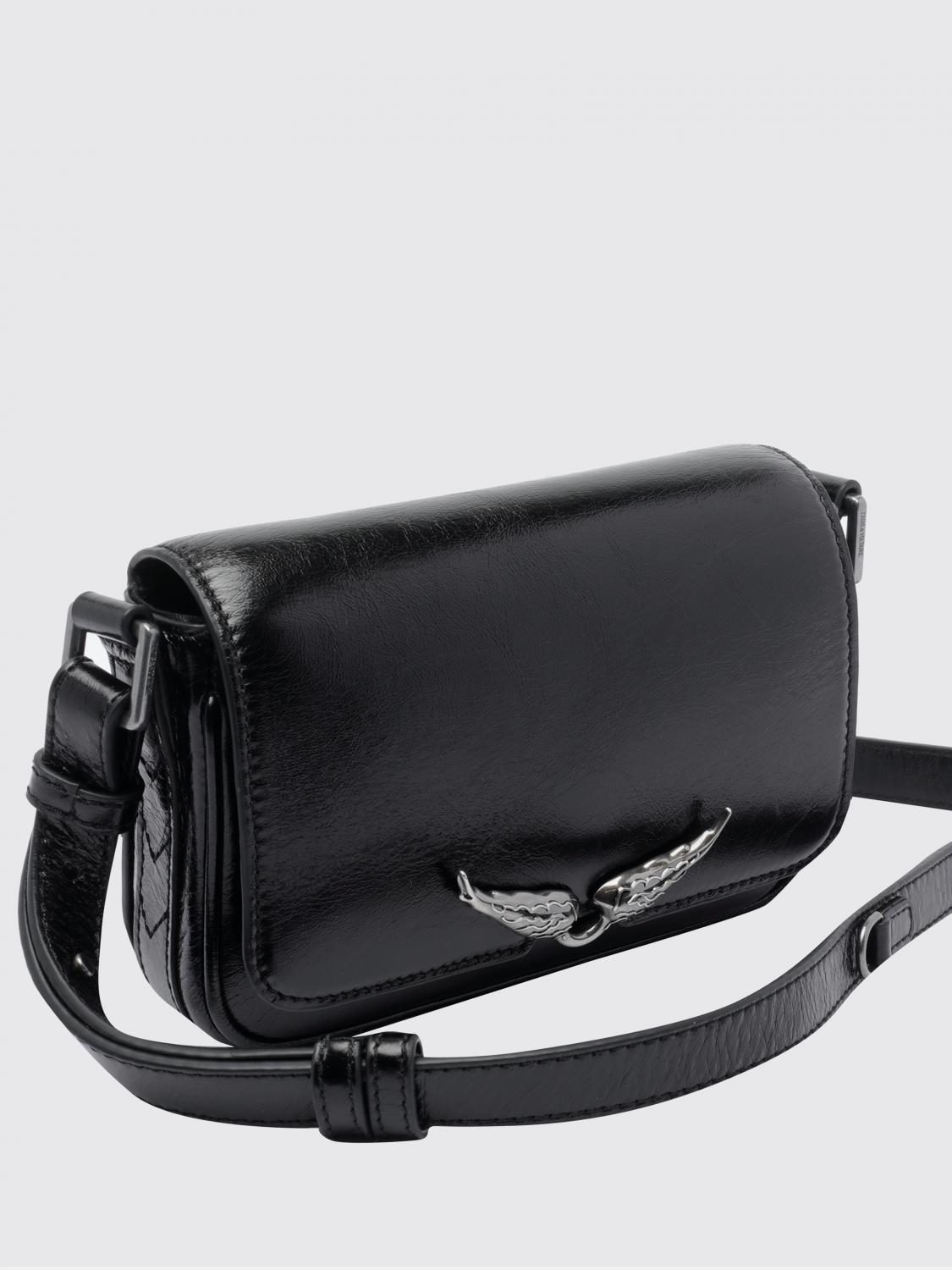 ZADIG & VOLTAIRE BORSA MINI: Borsa Le Zazi Zadig & Voltaire in pelle, Nero - Img 3