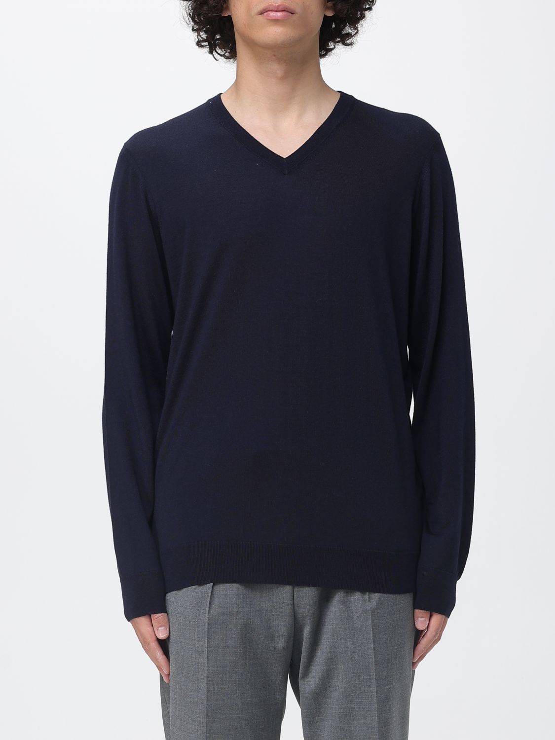 DRUMOHR PULLOVER: Pullover herren Drumohr, Blau - Img 1