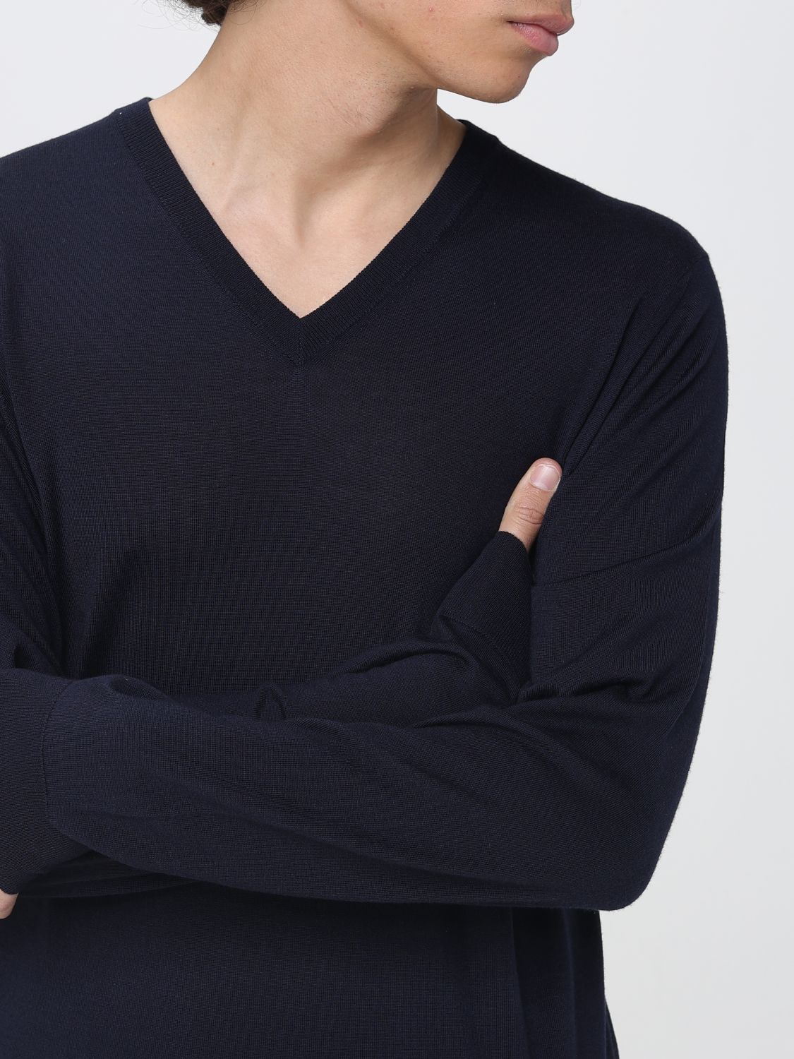 DRUMOHR PULLOVER: Pullover herren Drumohr, Blau - Img 3