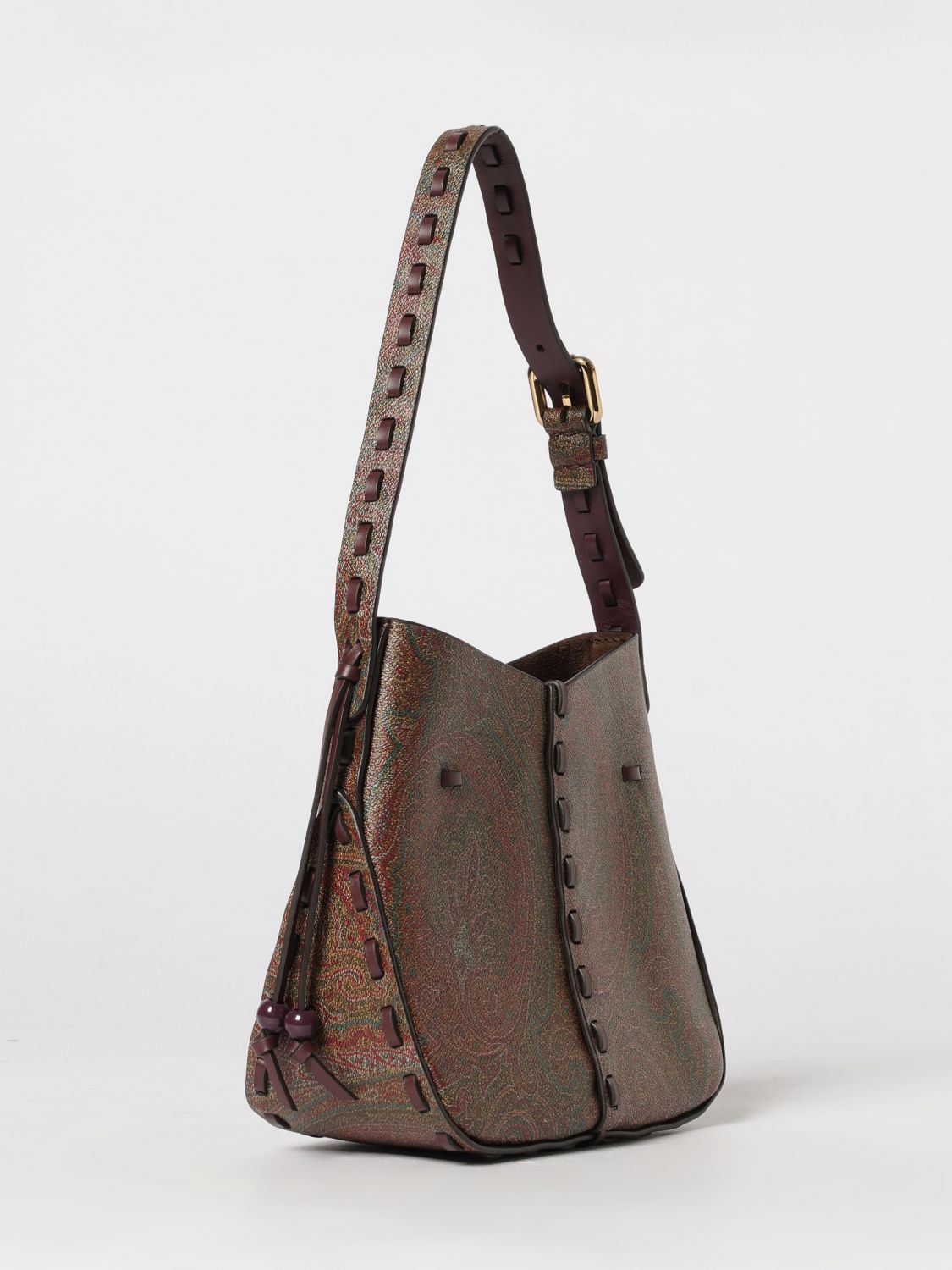 ETRO BORSA TOTE: Borsa tote donna Etro, Marrone - Img 3