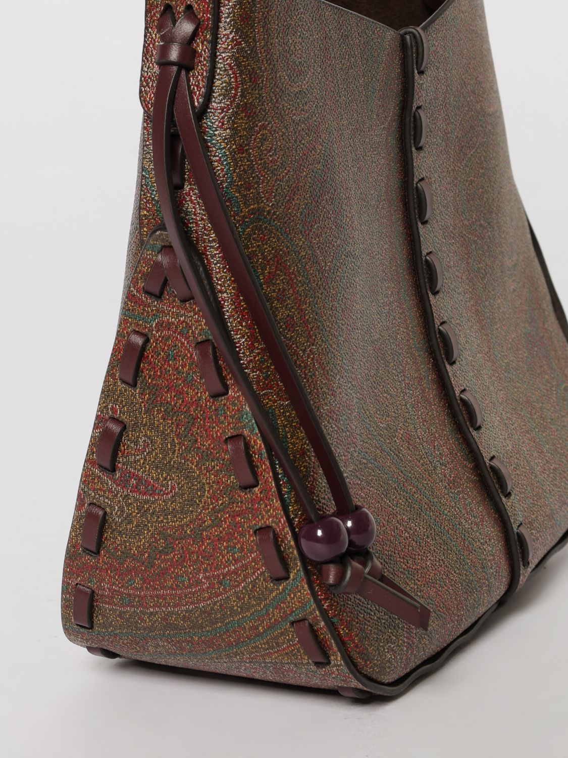 ETRO BORSA TOTE: Borsa tote donna Etro, Marrone - Img 4