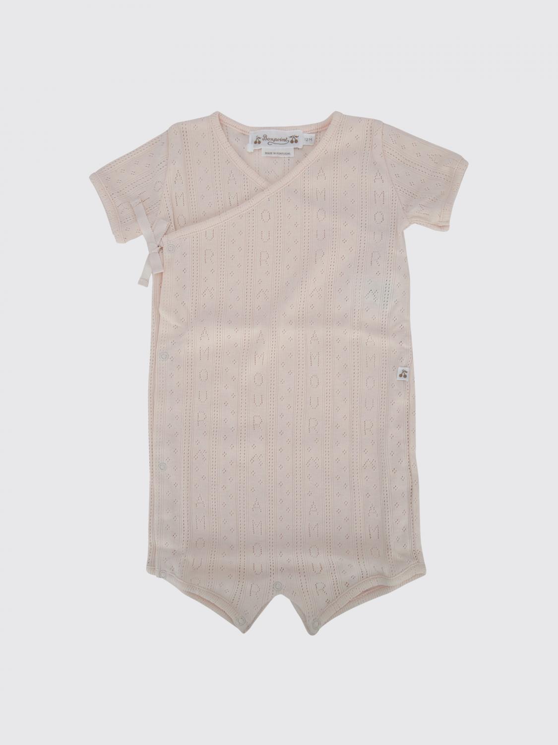 BONPOINT COMBINAISON: T-shirt enfant Bonpoint, Rose - Img 1