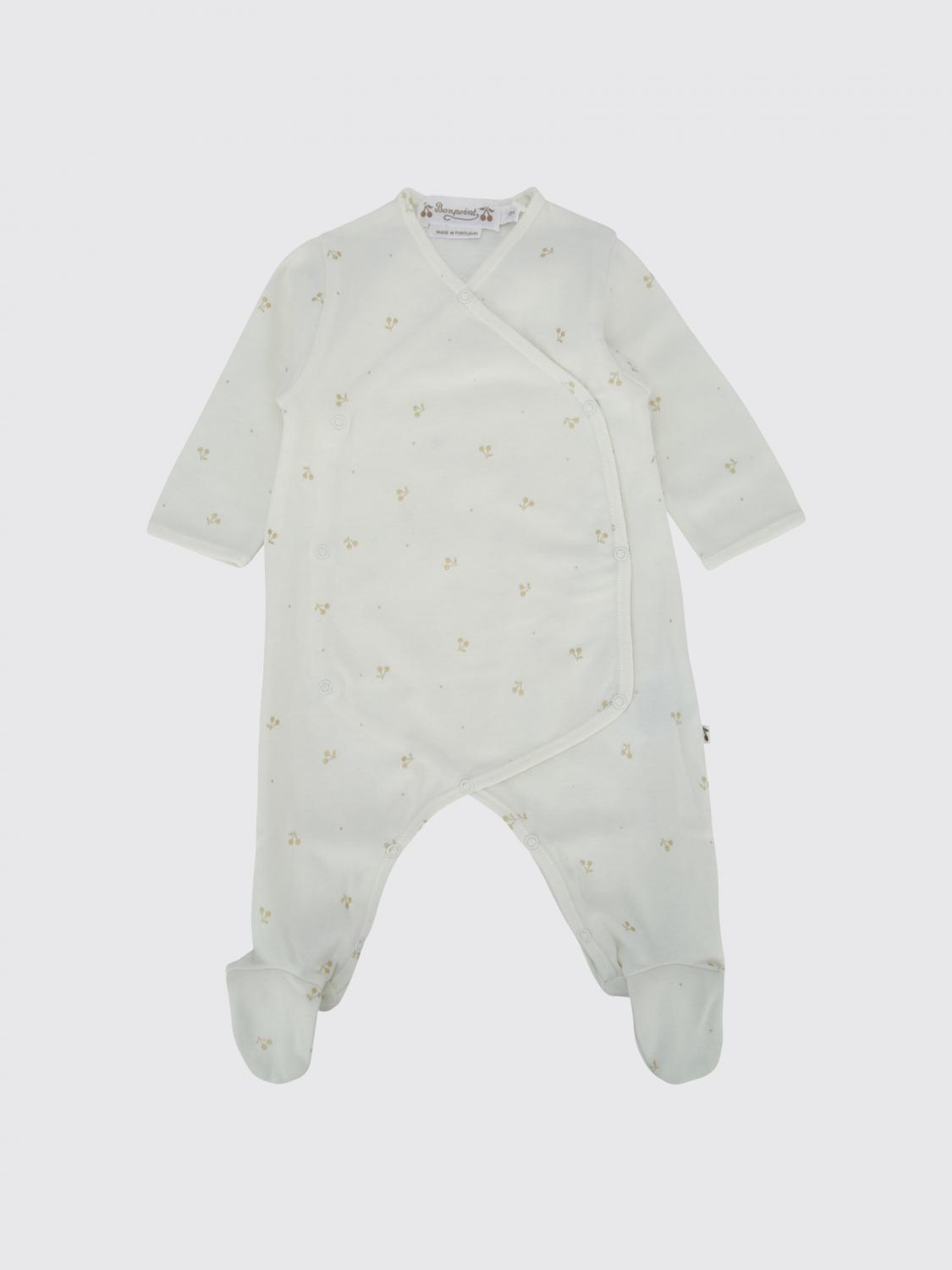 BONPOINT COMBINAISON: Barboteuse enfant Bonpoint, Blanc - Img 1