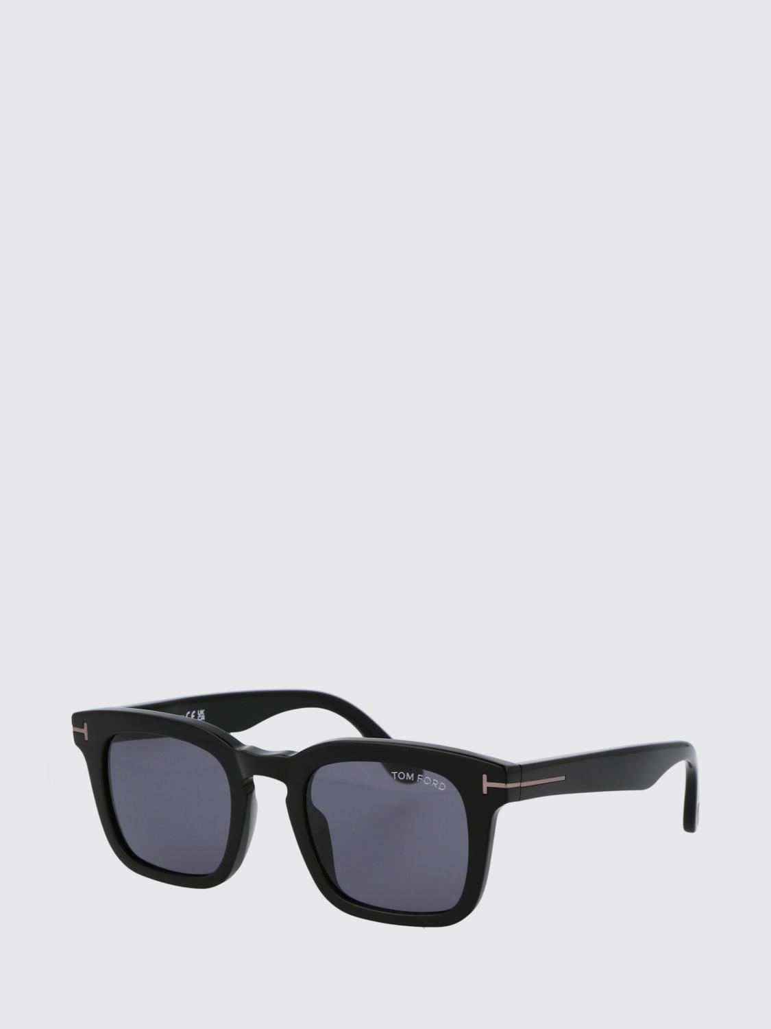 TOM FORD サングラス: Tom Ford ダックスアセテートサングラス, ブラック - Img 1