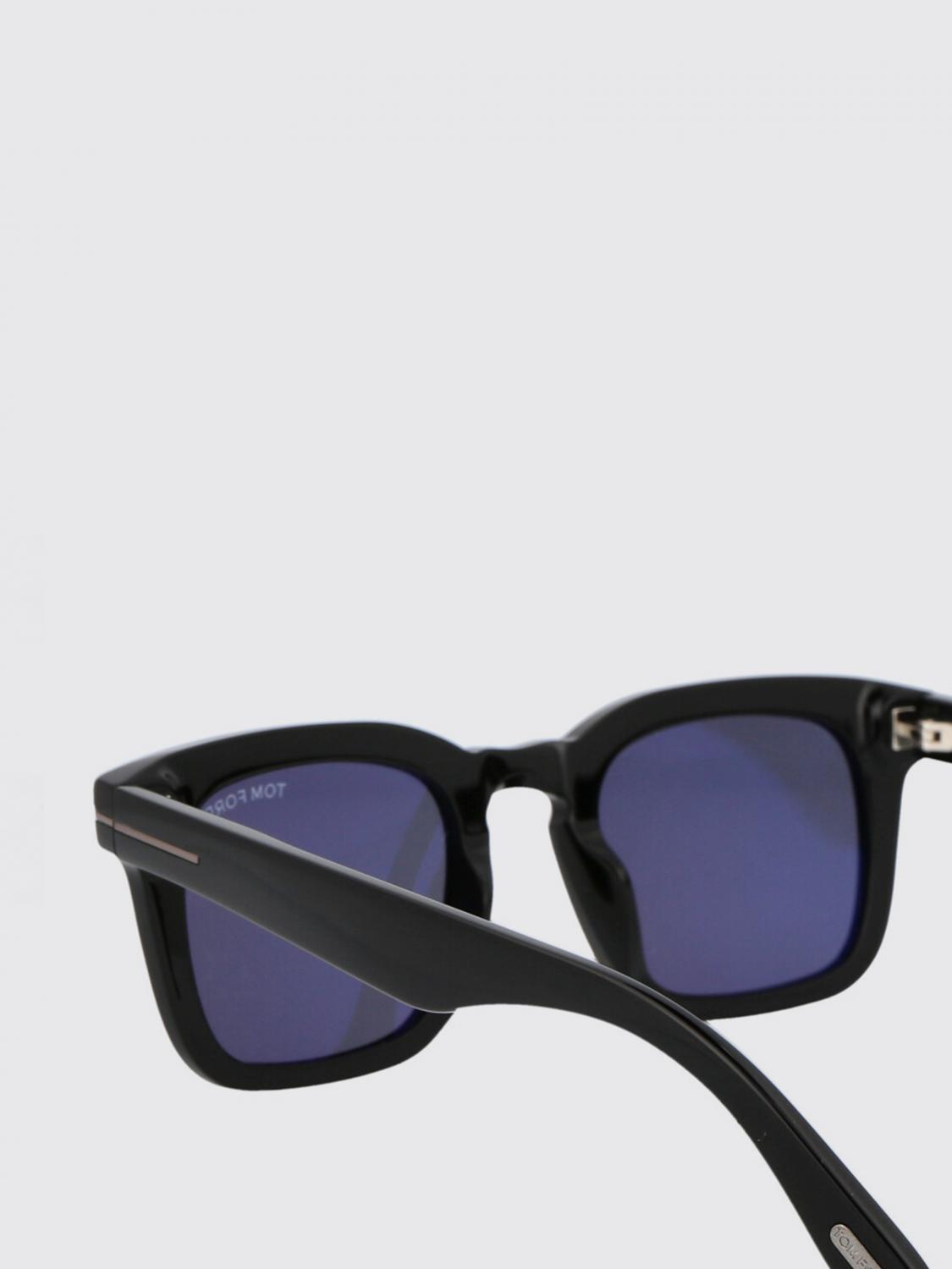 TOM FORD サングラス: Tom Ford ダックスアセテートサングラス, ブラック - Img 4