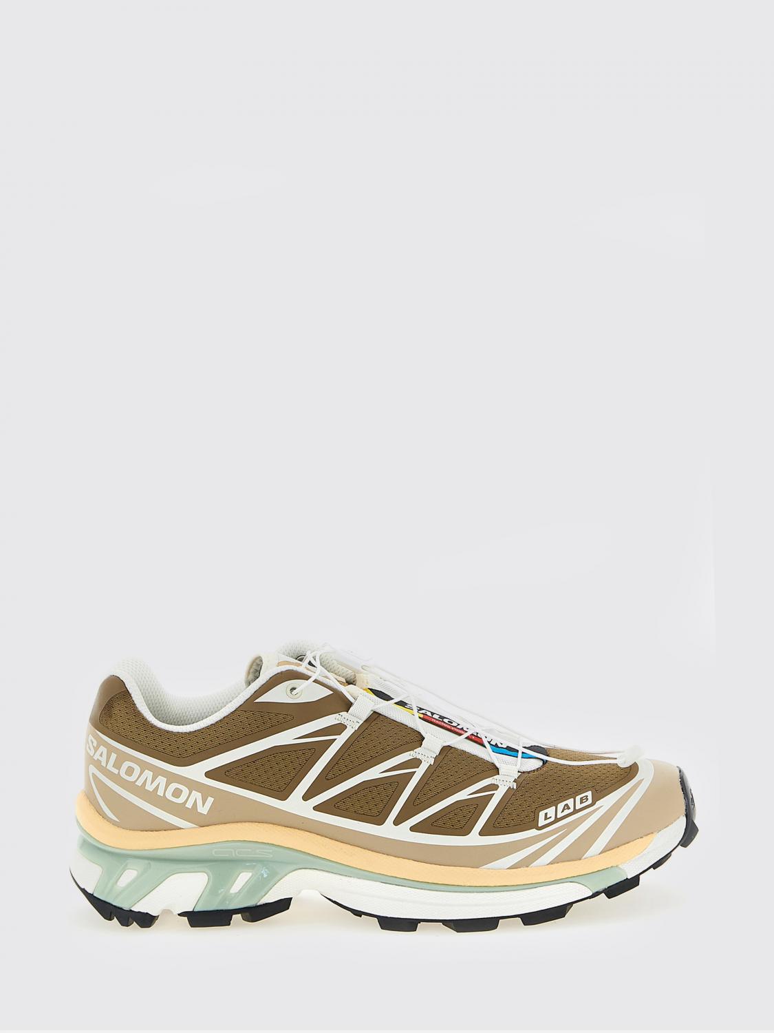 SALOMON SNEAKERS: Sneakers XT-6 Salomon in mesh e gomma, Marrone - Img 1