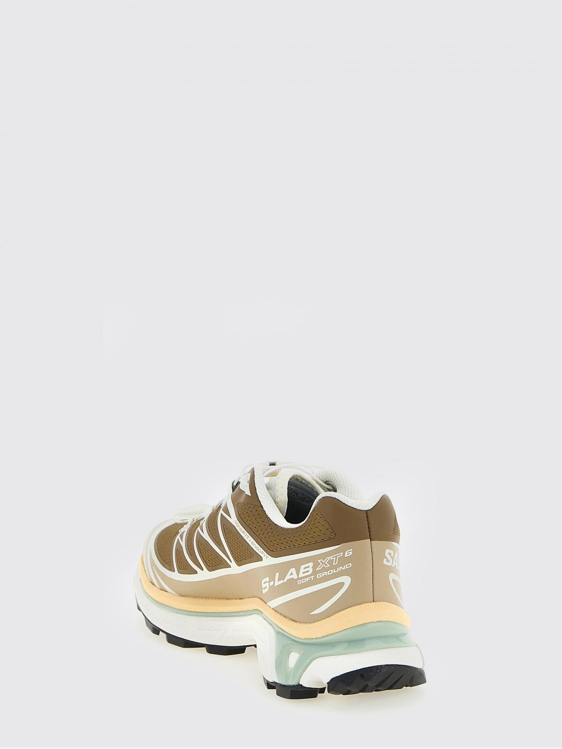 SALOMON SNEAKERS: Sneakers XT-6 Salomon in mesh e gomma, Marrone - Img 3